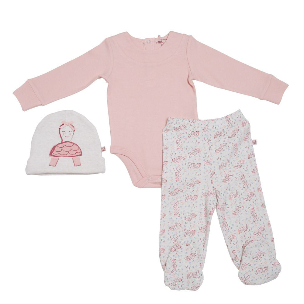 Set 3pcs Newborn Bebé Niña