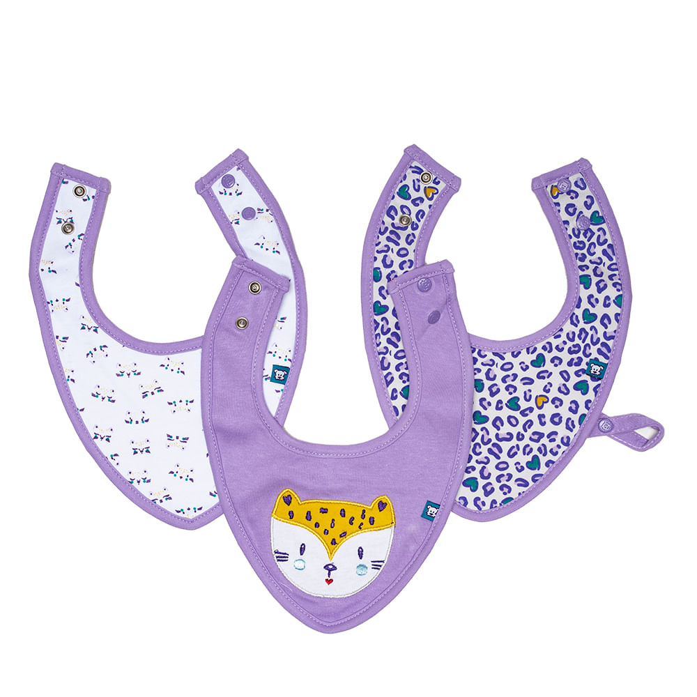 Pack 3 Bandanas Bebé Niña