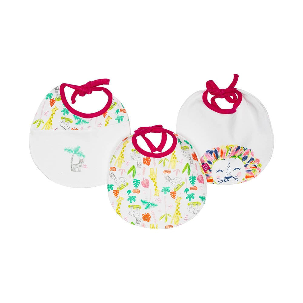 Babero Gamuza Pack 3Pcs. Bebé