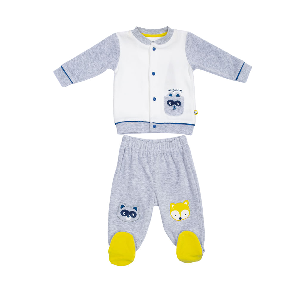 Conjunto Plush Bebe Niño