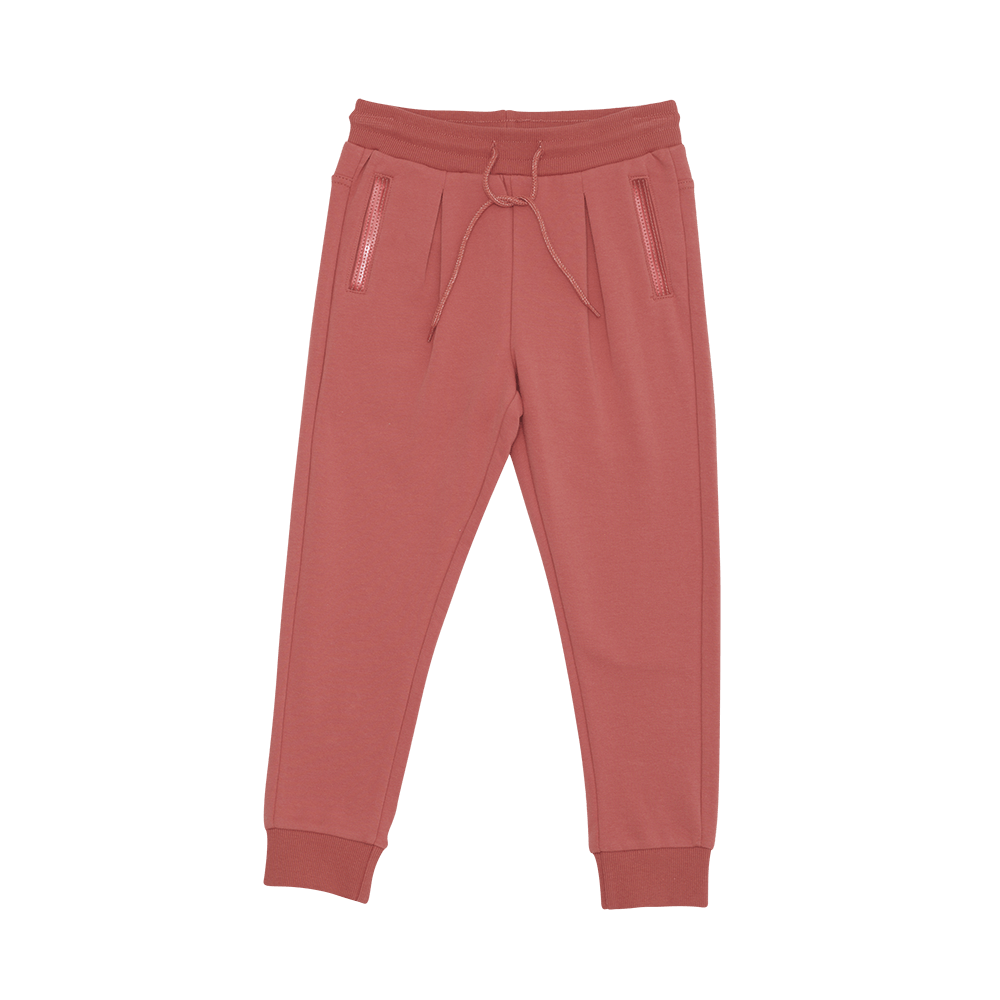 Pantalón Buzo Niña Naranja