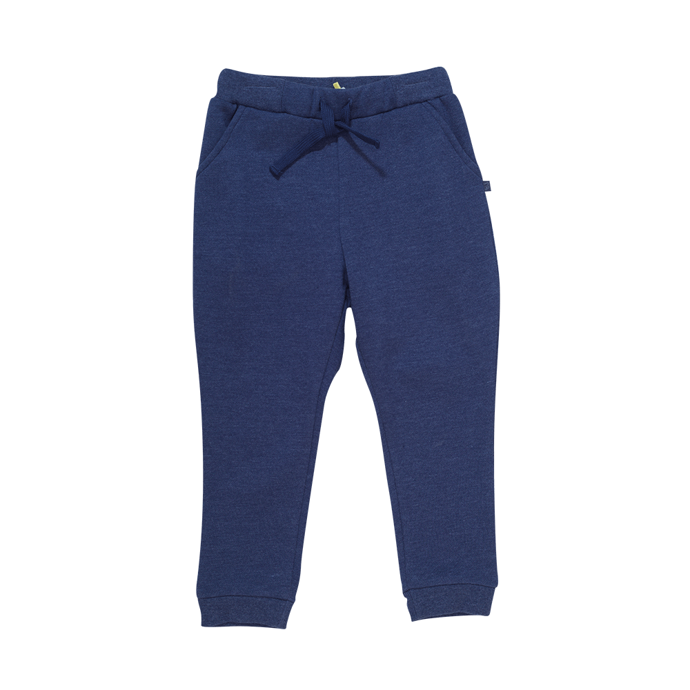 Pantalón Buzo Bebé Niño Azul Petróleo