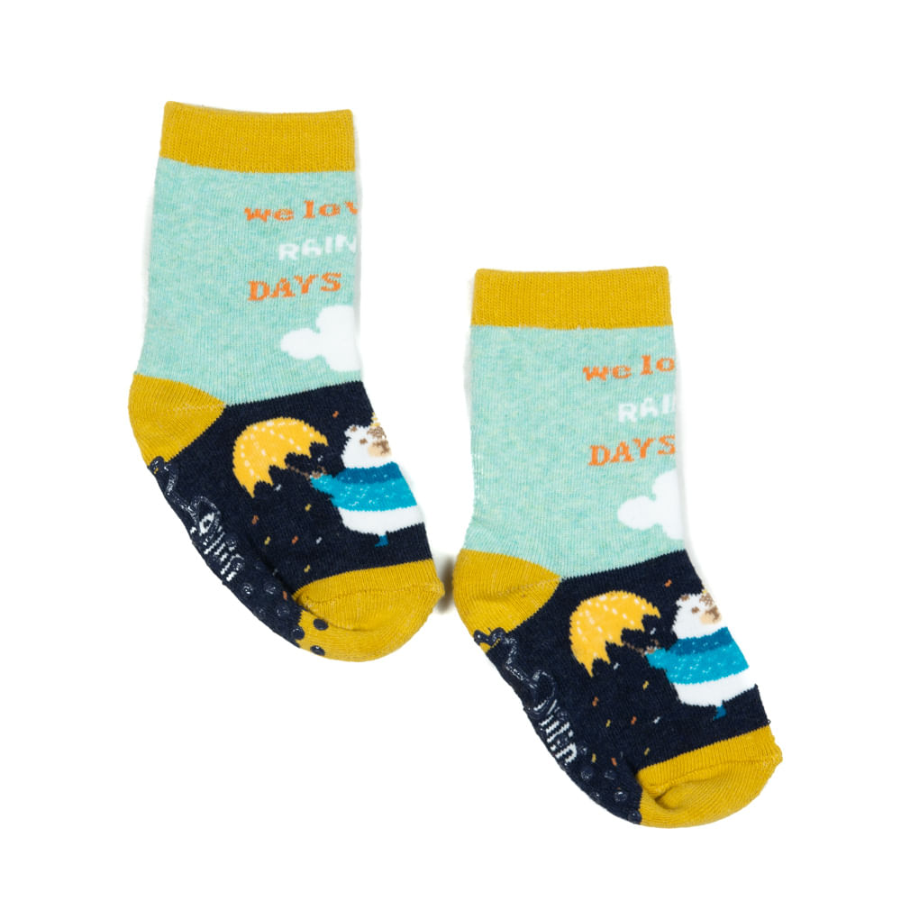 Calcetines Bebé Niño Verde