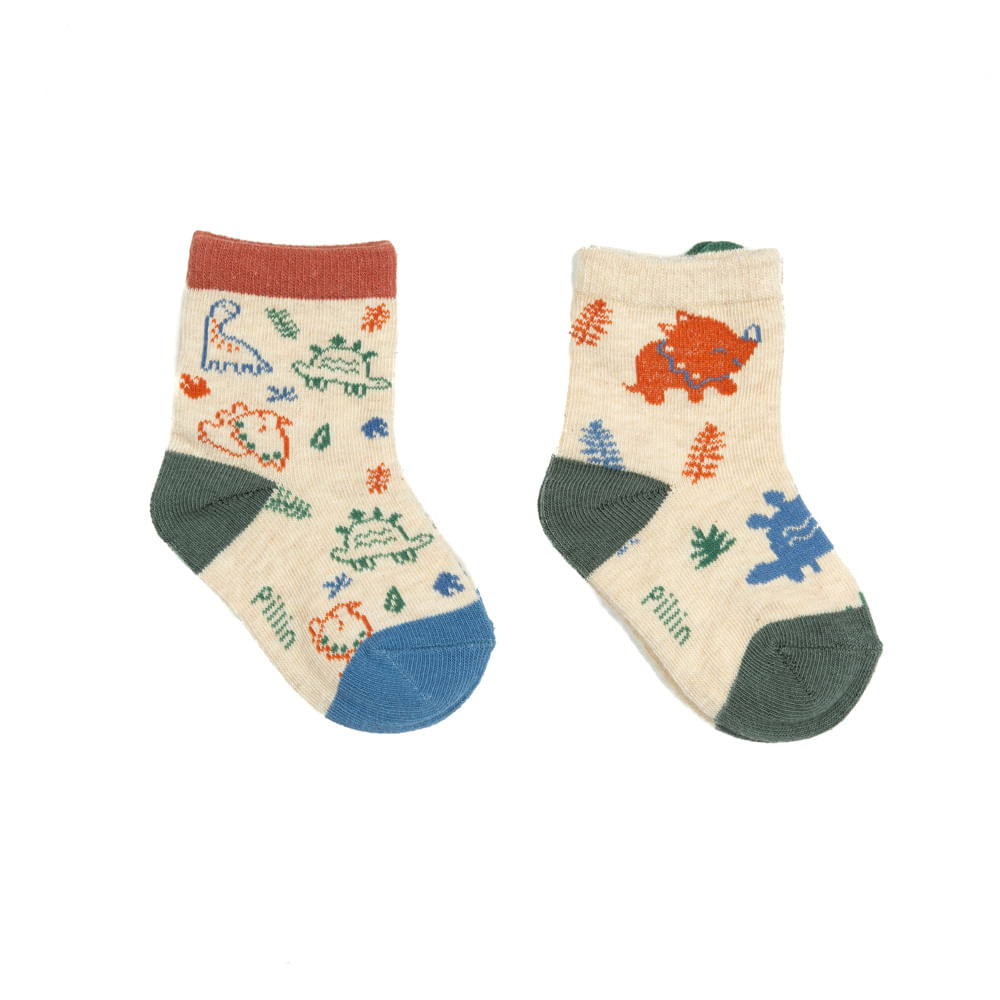 Pack 2 Calcetines Bebé Niño Multicolor