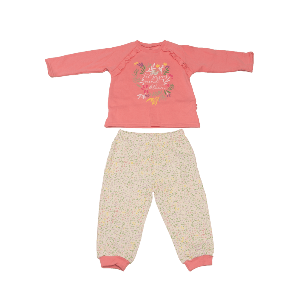 Pijama 2 Pcs Niña Rosado