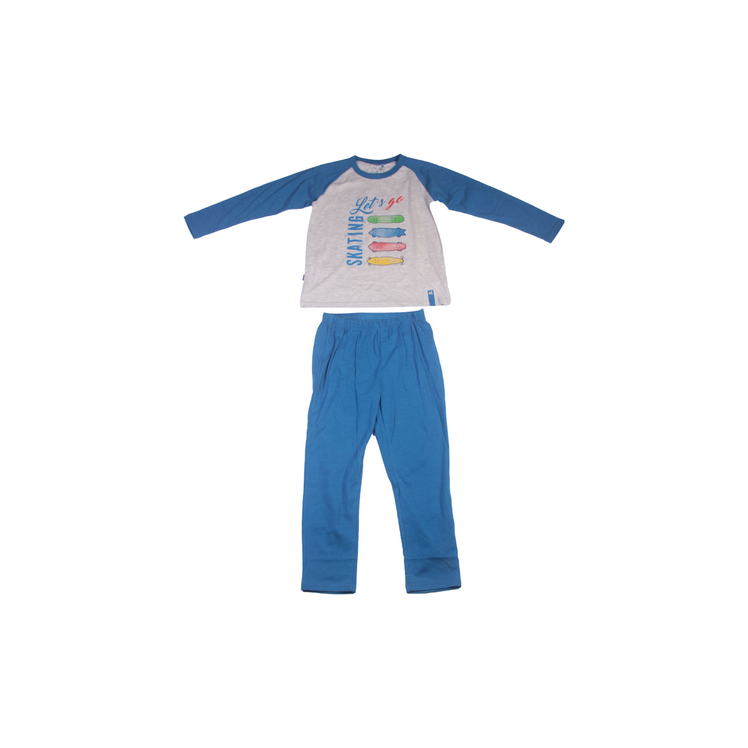 Pijama Niño Azul 