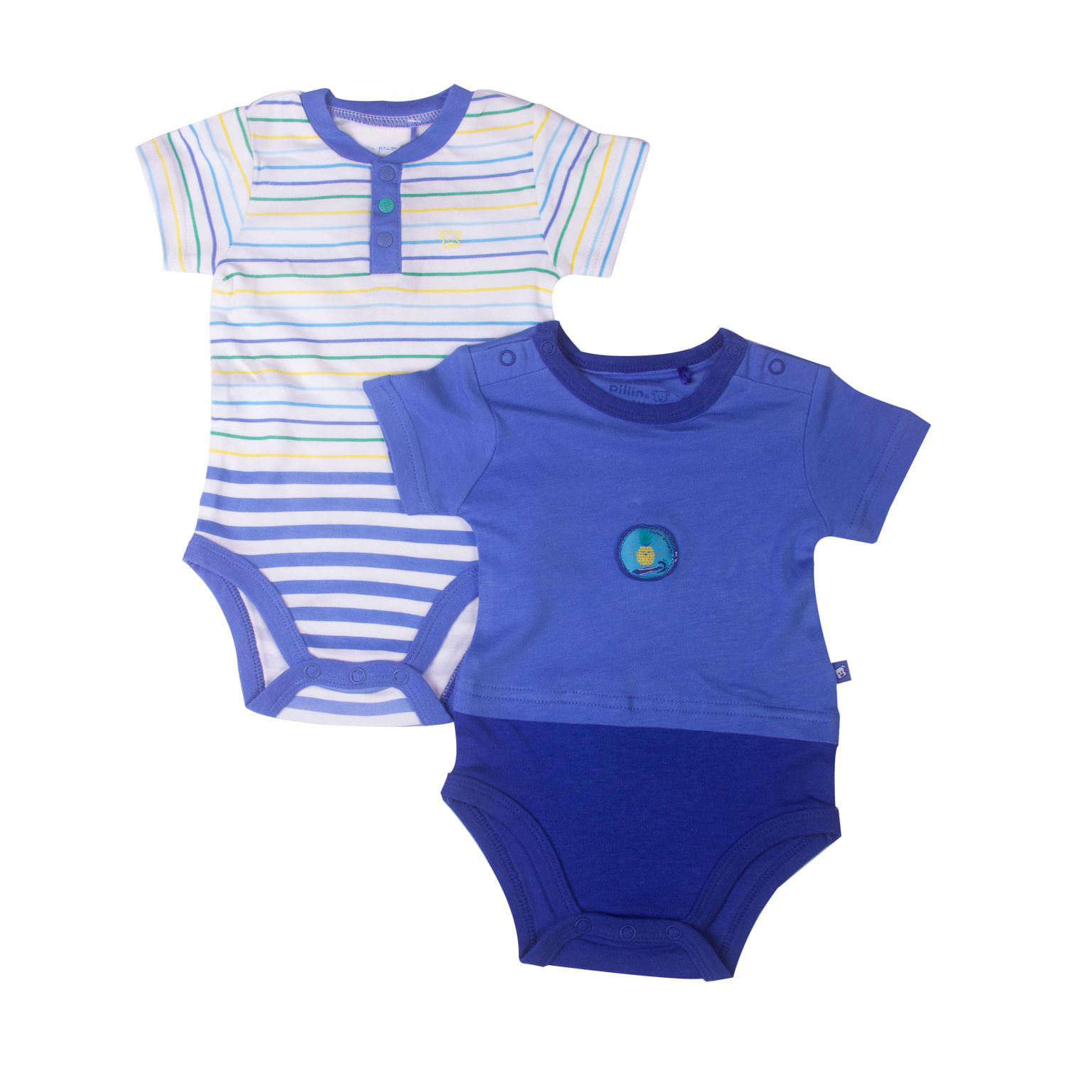  Set 2 Pzas Body Niño Multicolor 