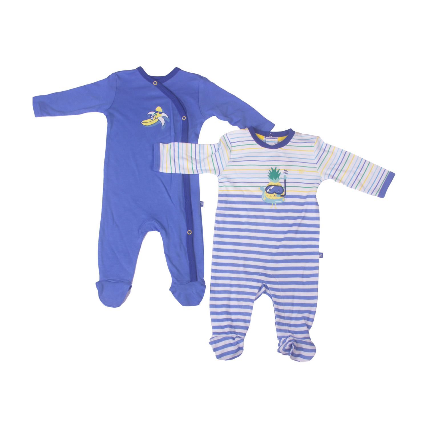  Set 2 Pzas Osito Niño Multicolor 