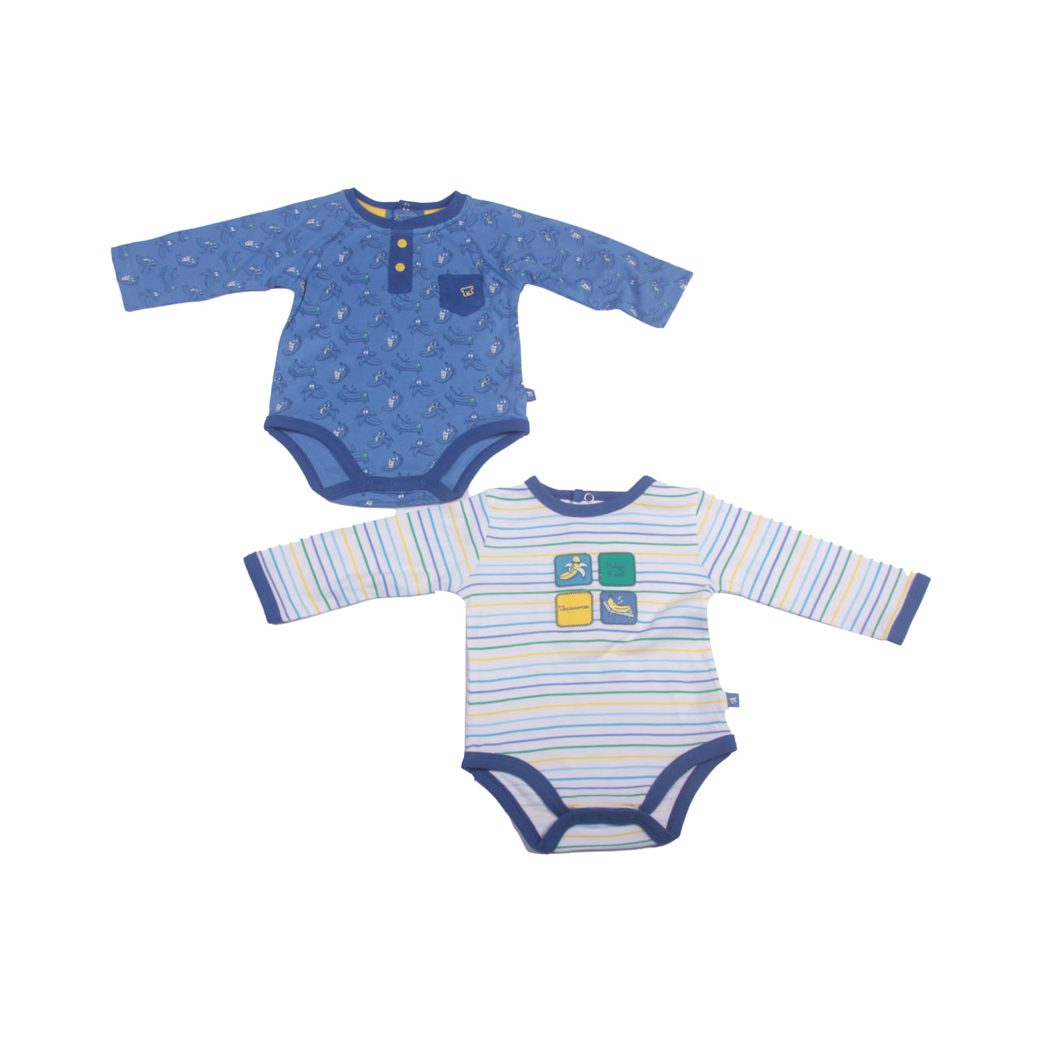  Set 2 Pzas Body Niño Multicolor 