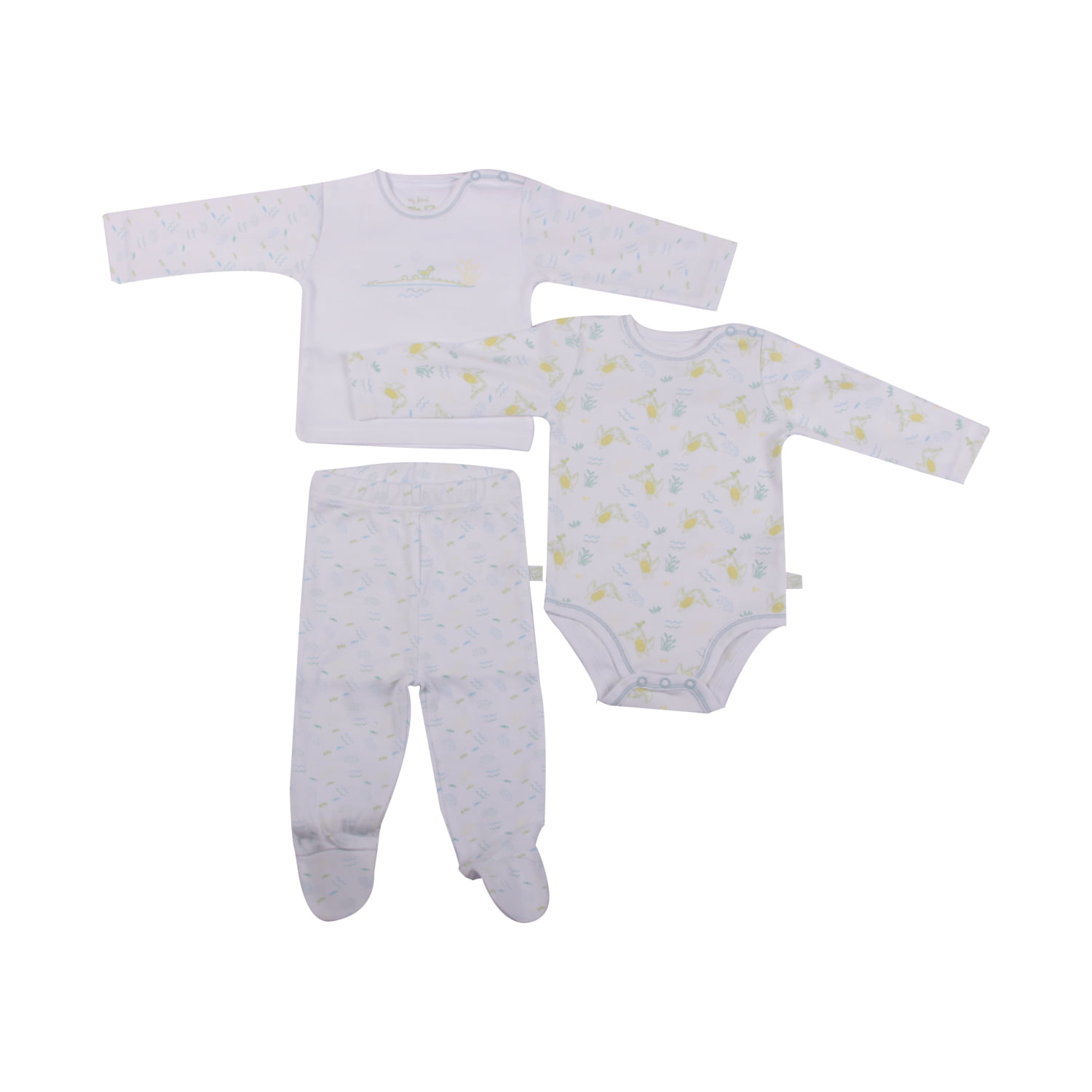 Set 6 Pzas Bebe Niño Multicolor