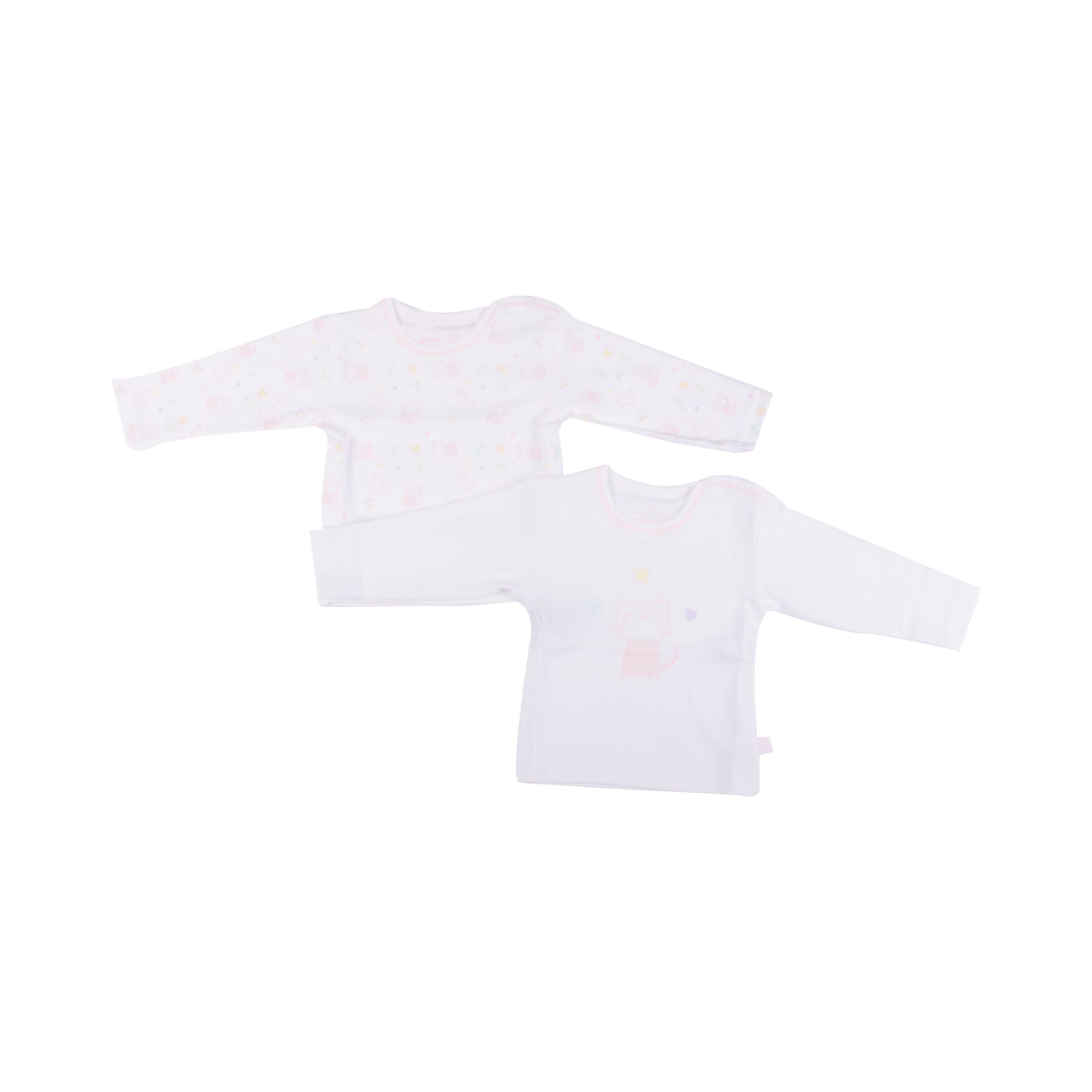 Set 2 Pzas Camiseta Bebe Niño Multicolor