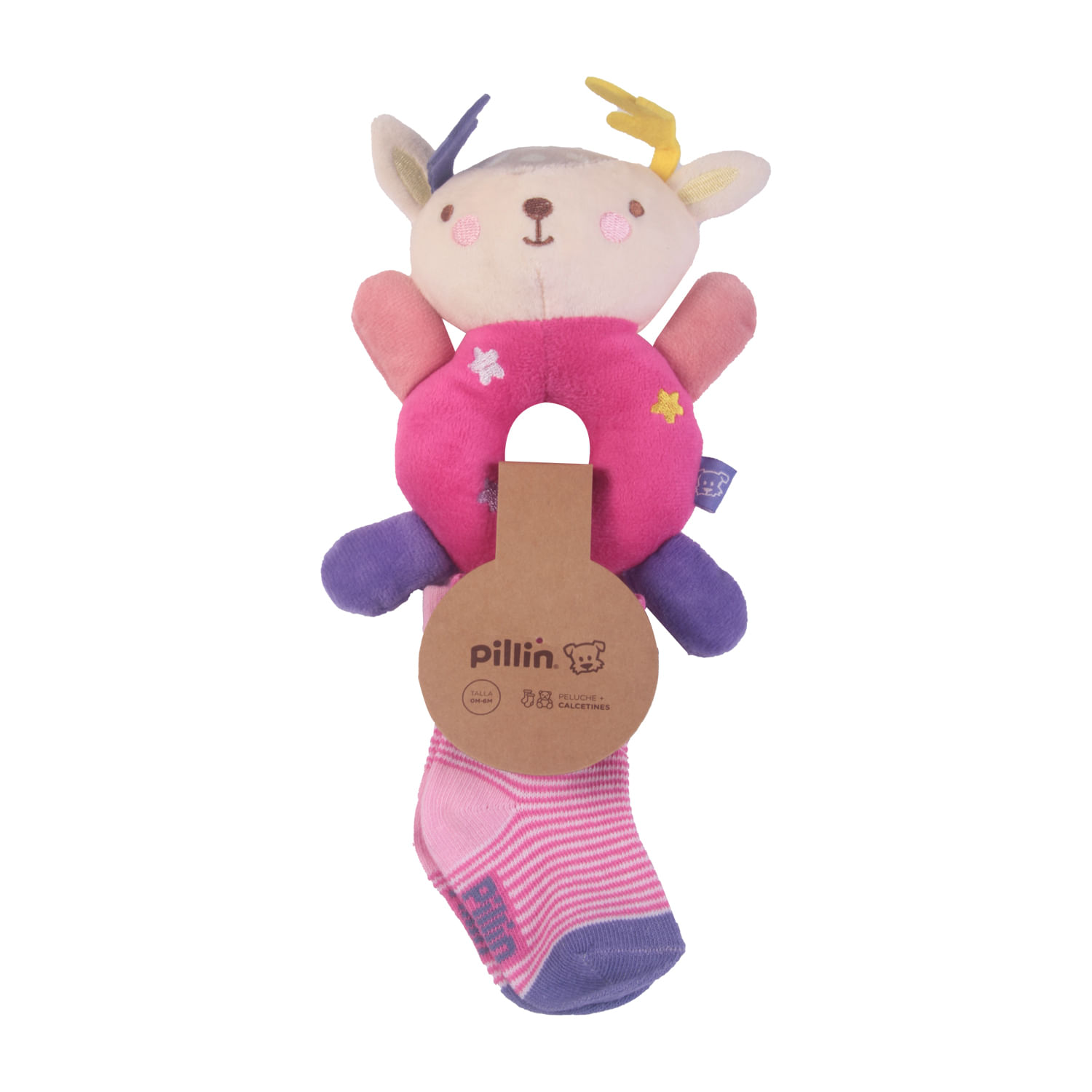 Peluche Bebe Niño Beige 