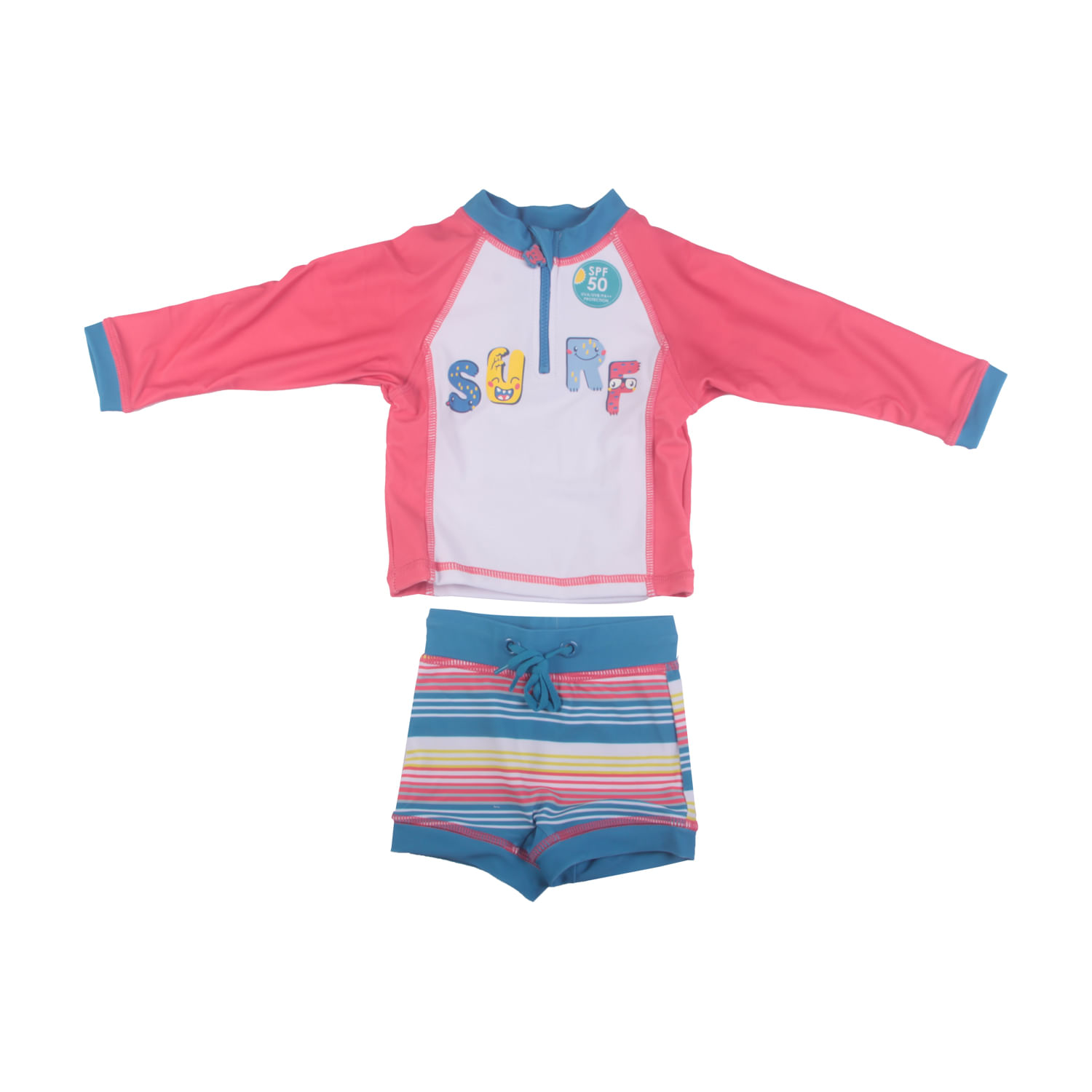 Traje de baño Bebe Niño Rojo 