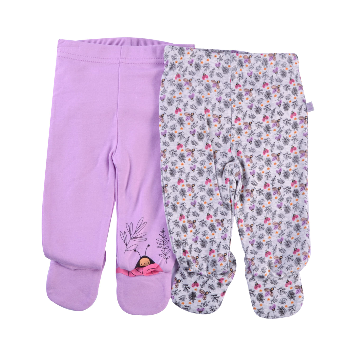 Set 2 Pzas Panty Bebé Niña Multicolor 