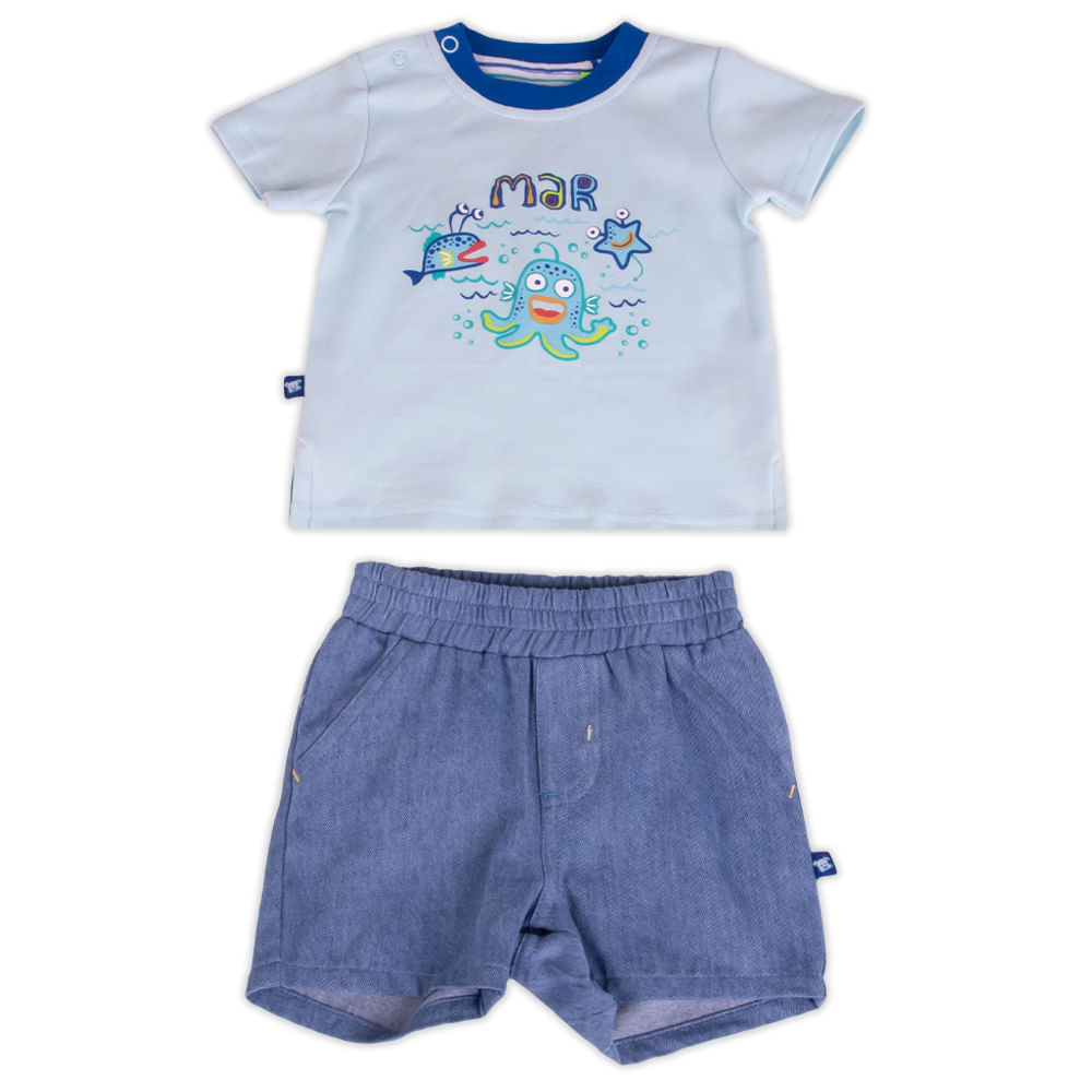 Conjunto Bebé Niño Agua