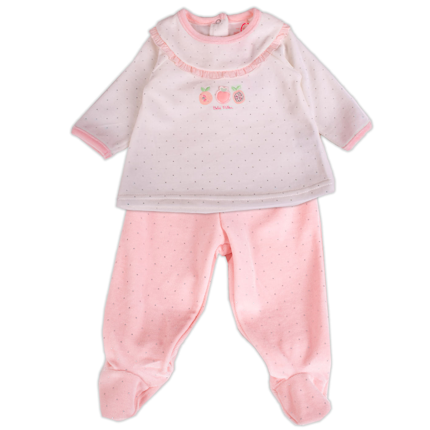 Conjunto Plush Bebé Niña Rosado