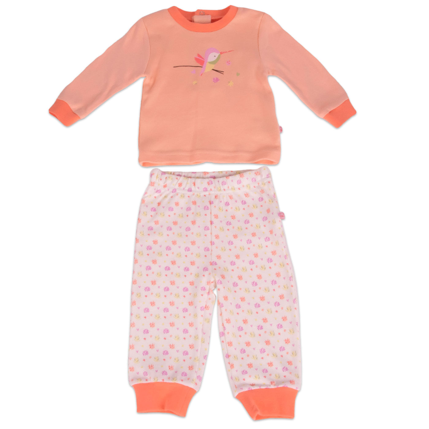 Pijama Bebé Niña Coral