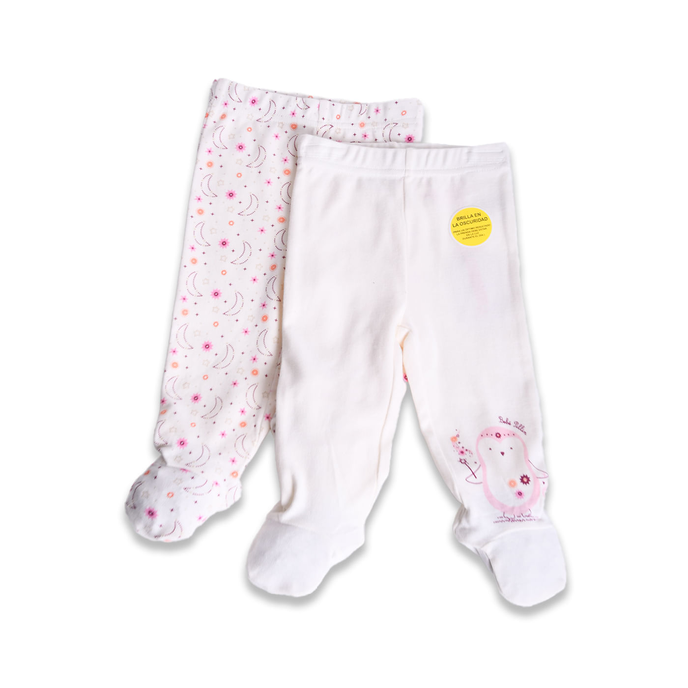 Pack 2 Pzas Panty Bebé Niña Multicolor