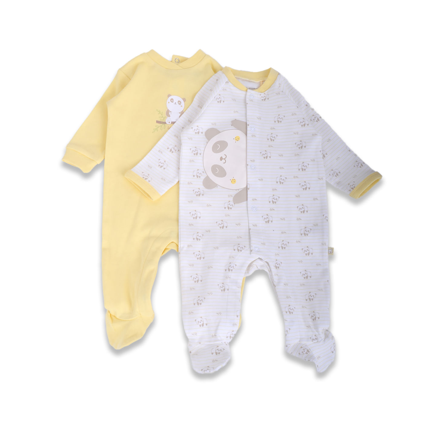 Pack 2 Pzas Enterito Bebé Unisex Multicolor