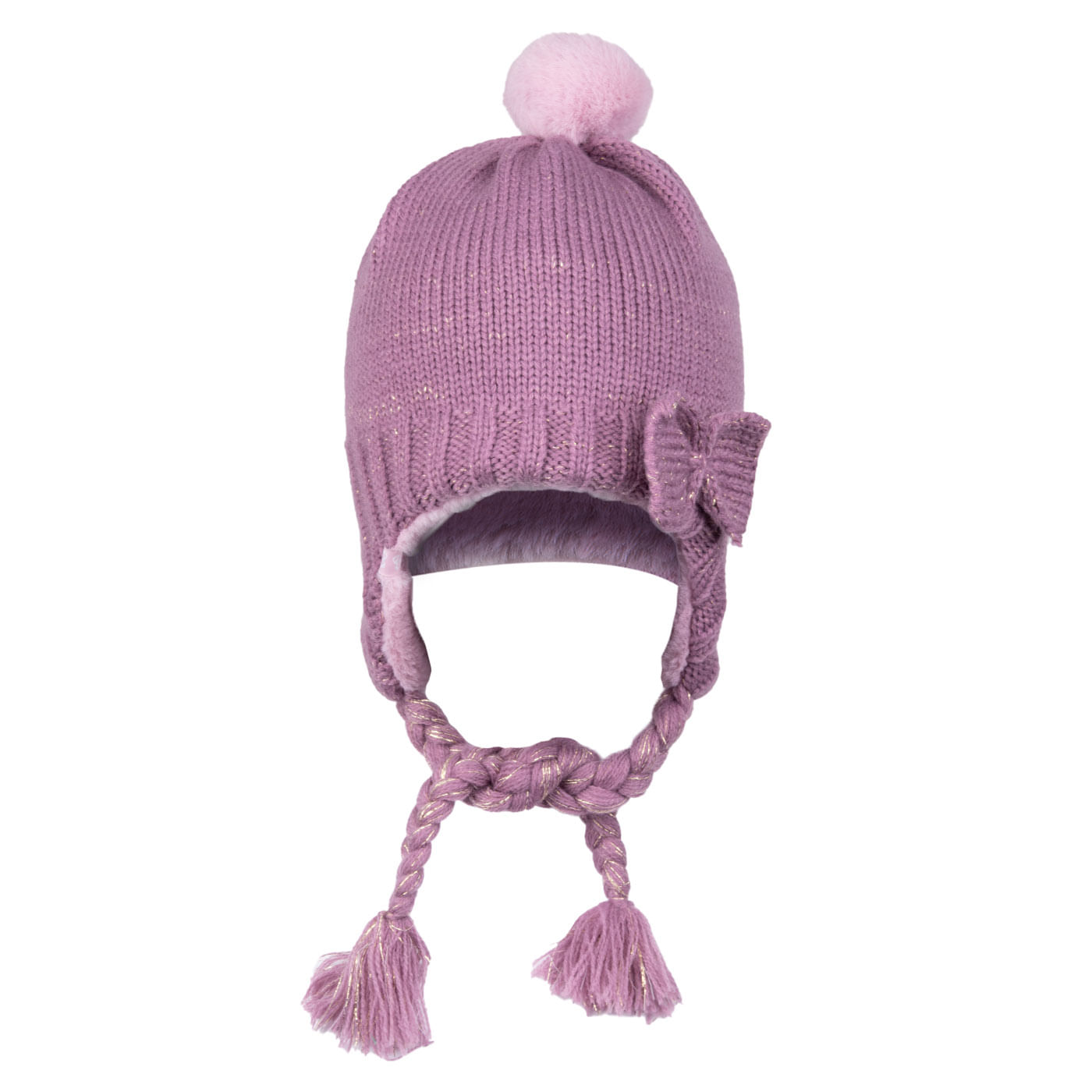 Gorro Bebé Niña Lavanda