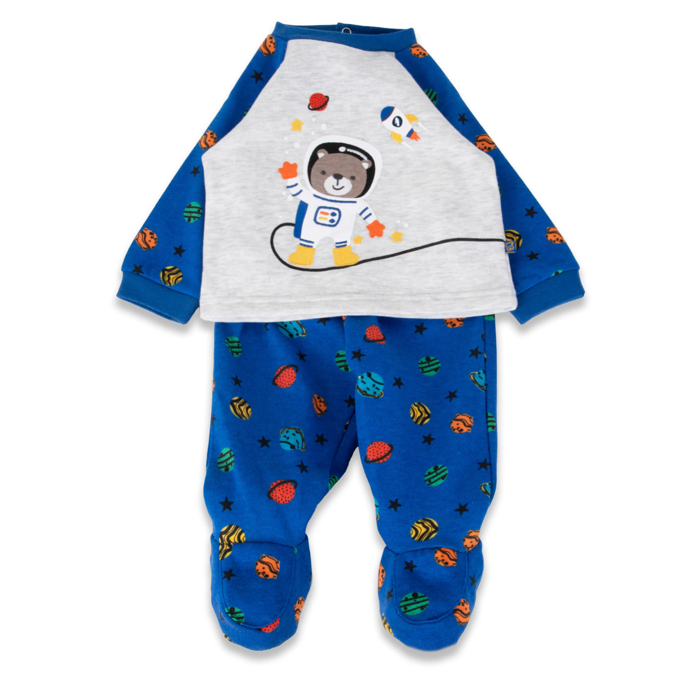 Pijama Bebé Niño Azul