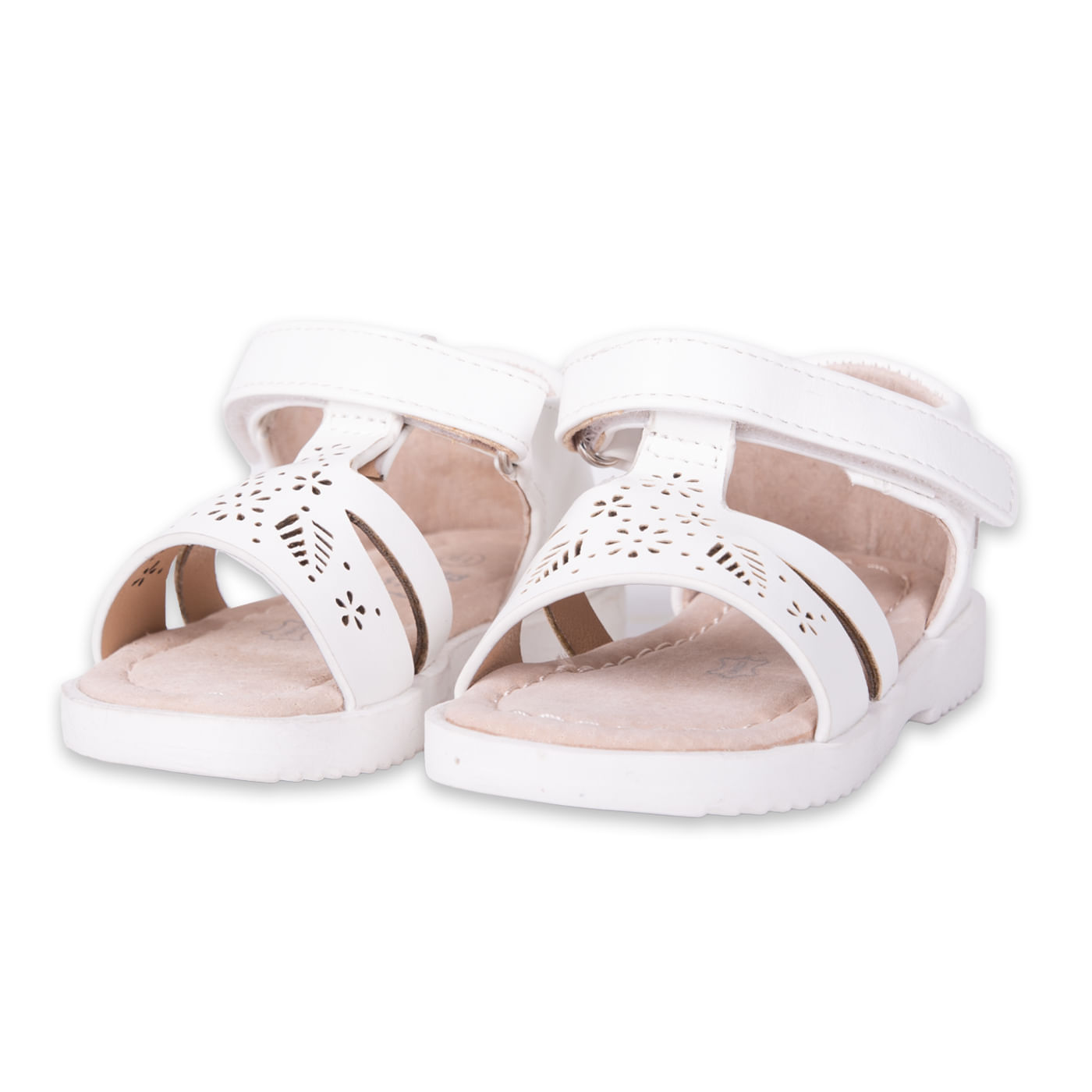 Sandalias Bebe Niña Blanco