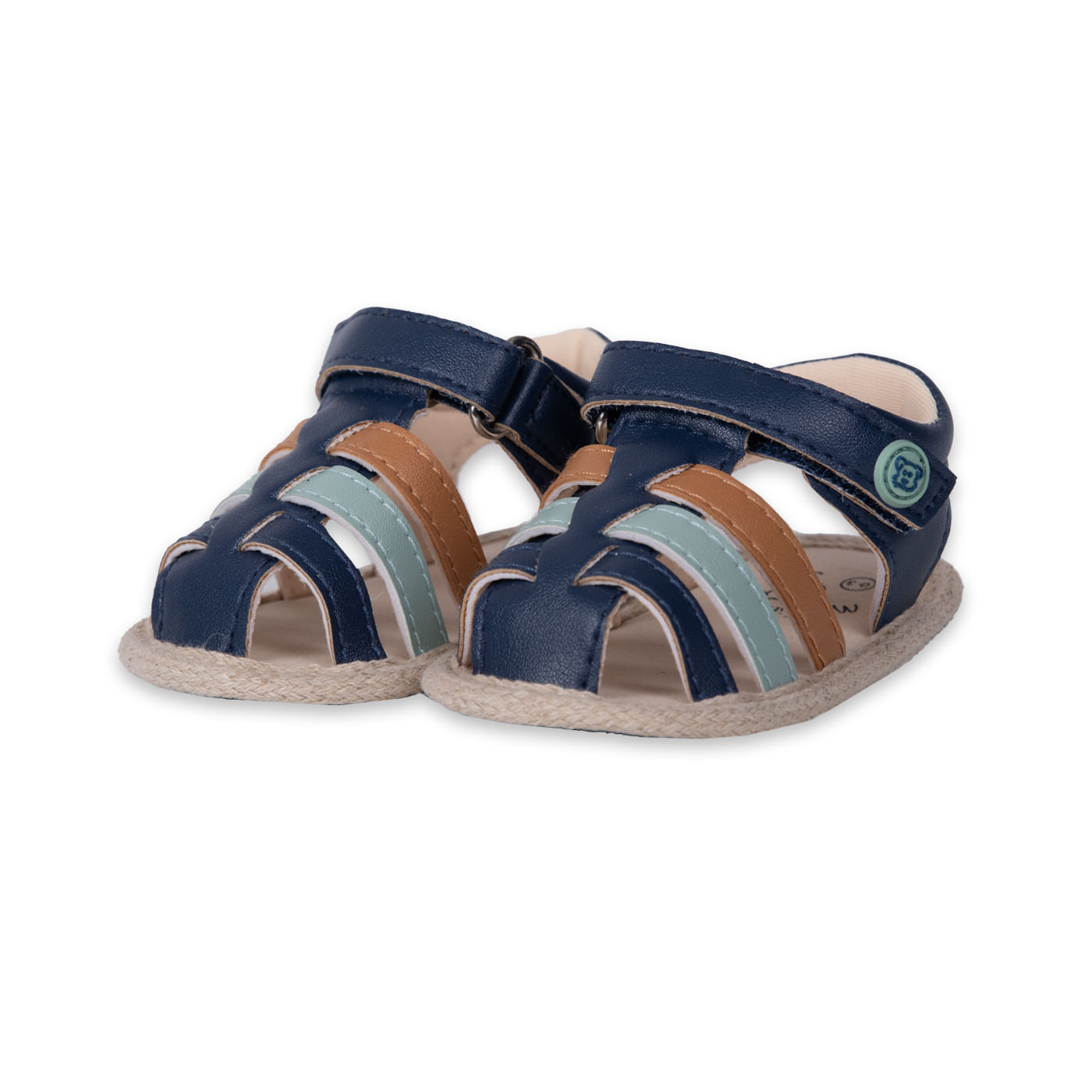 Sandalias Bebe Niño Azul marino