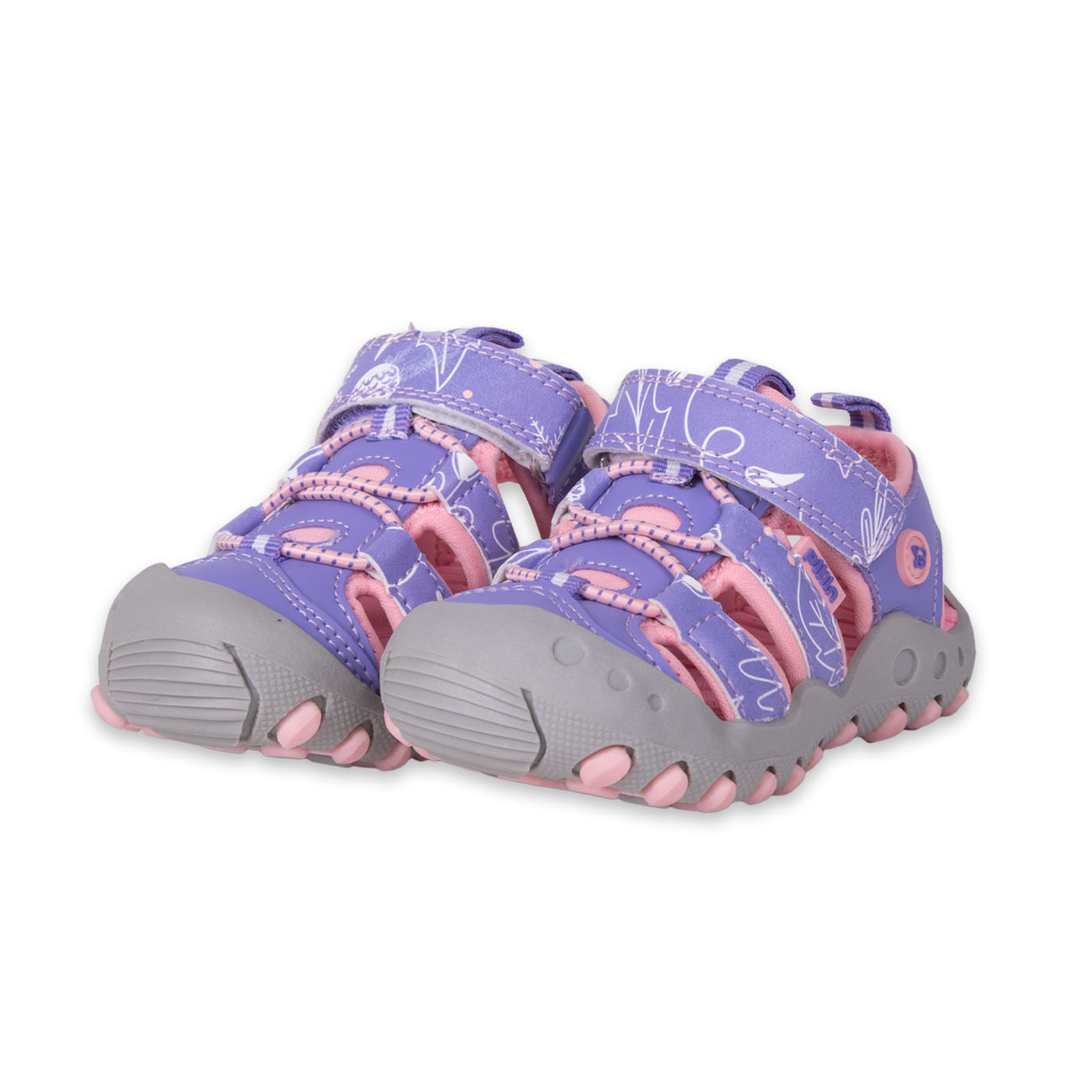 Sandalias Outdoor Bebe Niña Morado