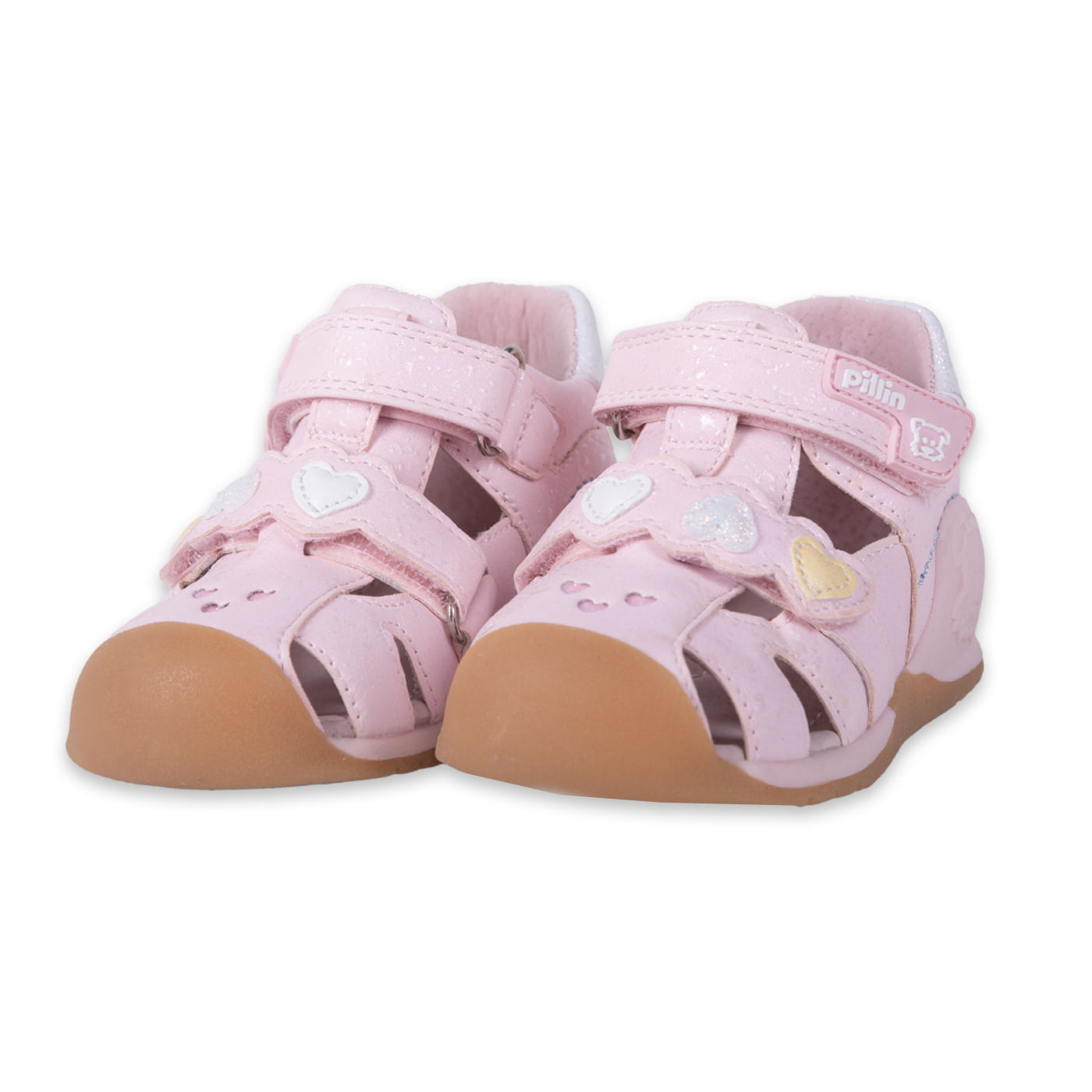 Sandalias Pasos Bebe Niña Rosado