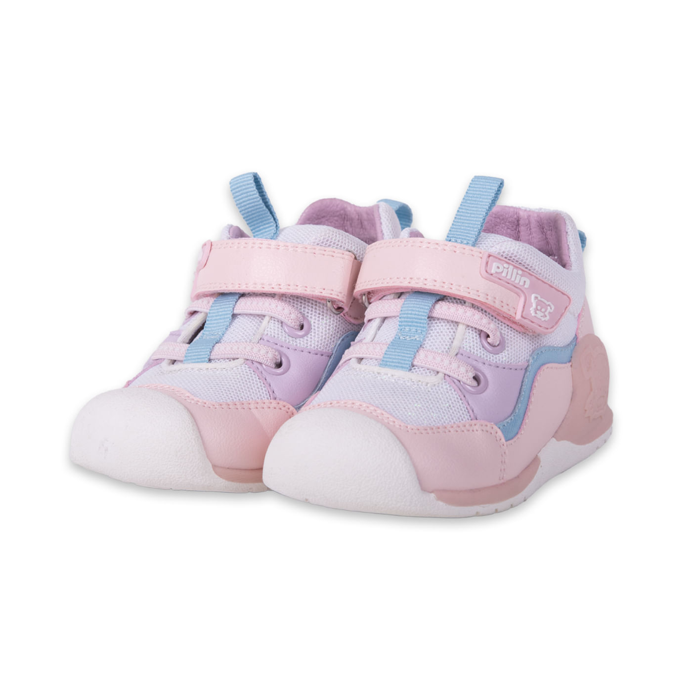 Zapatillas Pasos Bebe Niña Rosado