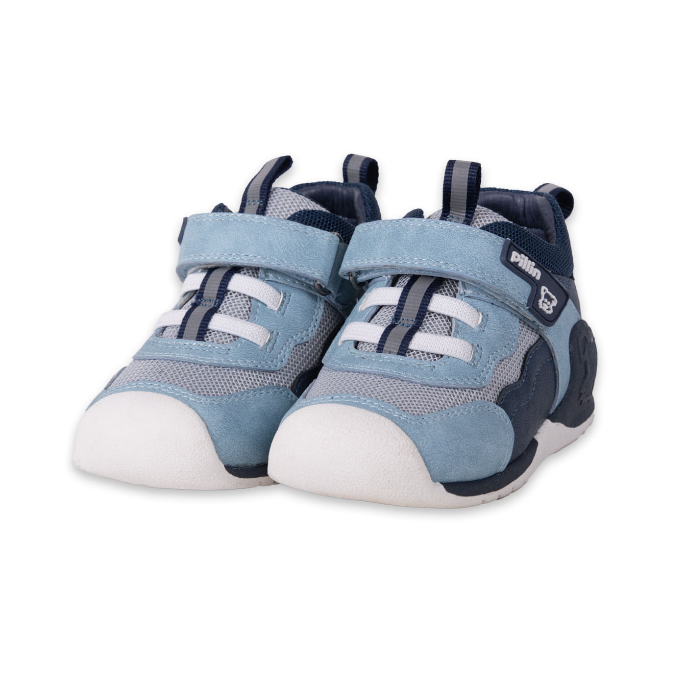 Zapatillas Pasos Bebe Niño Azul