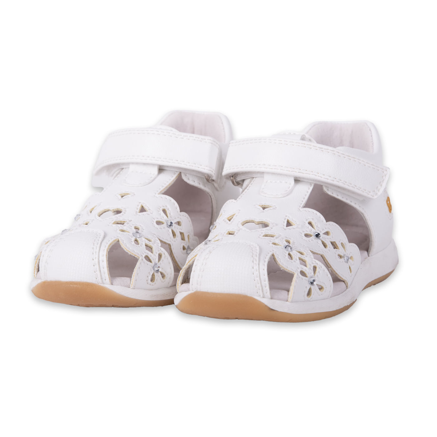 Sandalias Clasico Bebe Niña Blanco