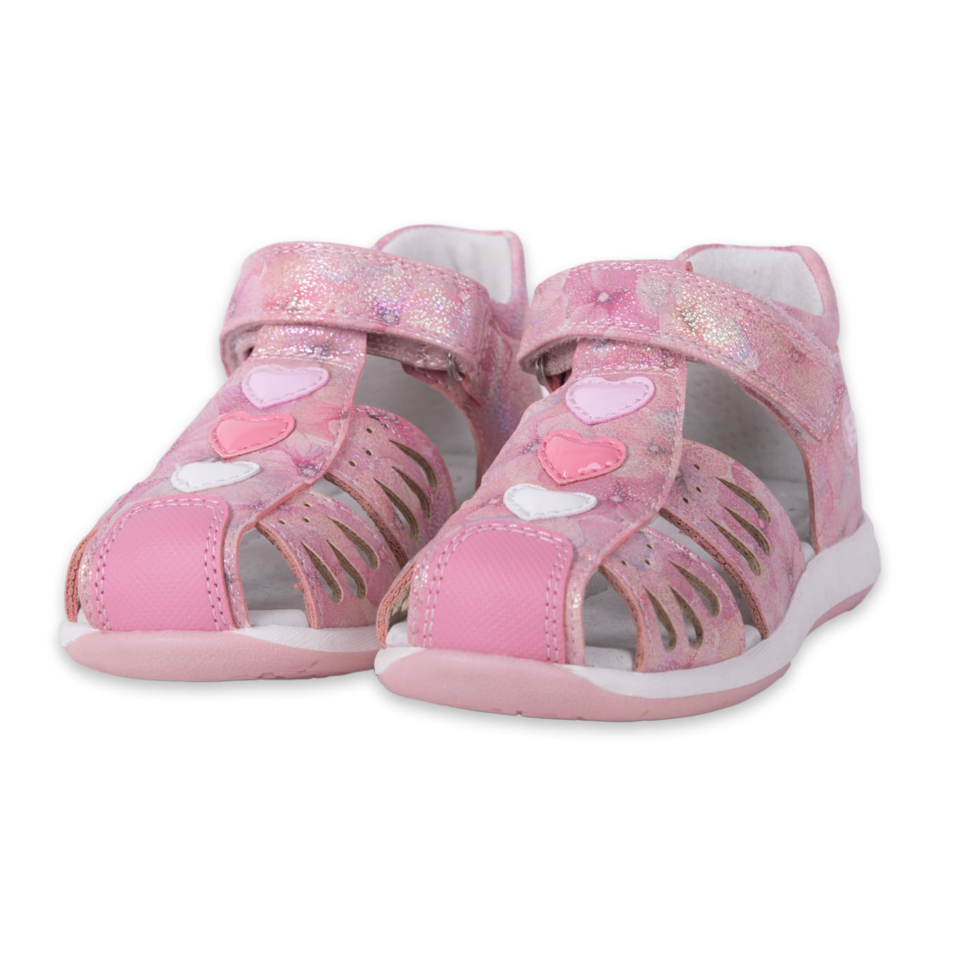 Sandalias Clasico Bebe Niña Rosado