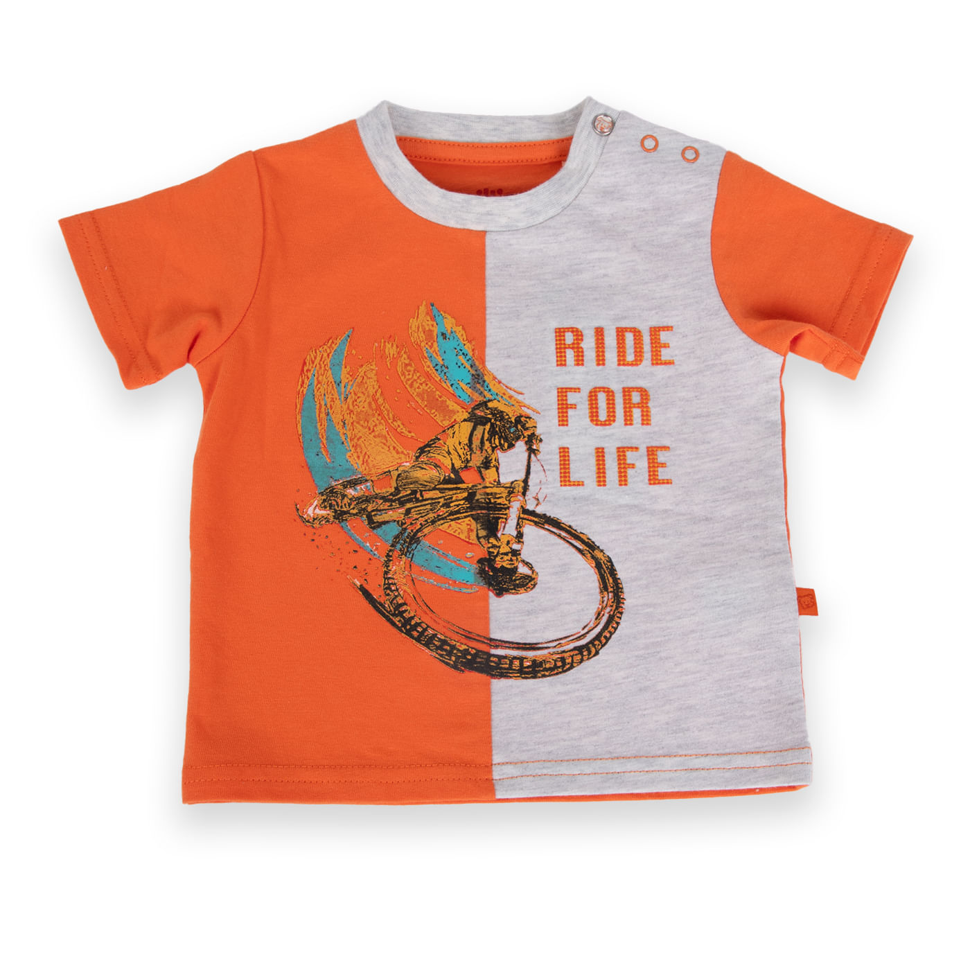 Polera Bebé niño Naranja 