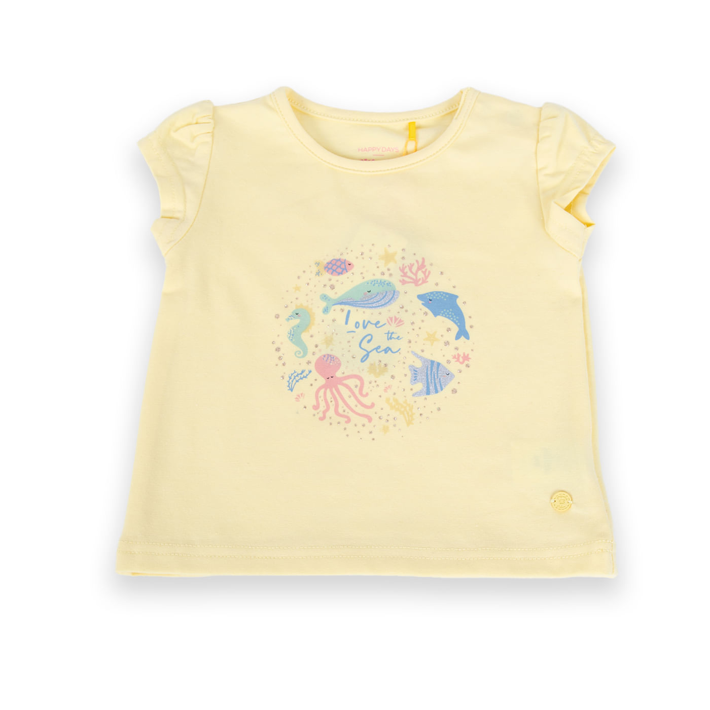 Polera Bebé niña Amarillo 