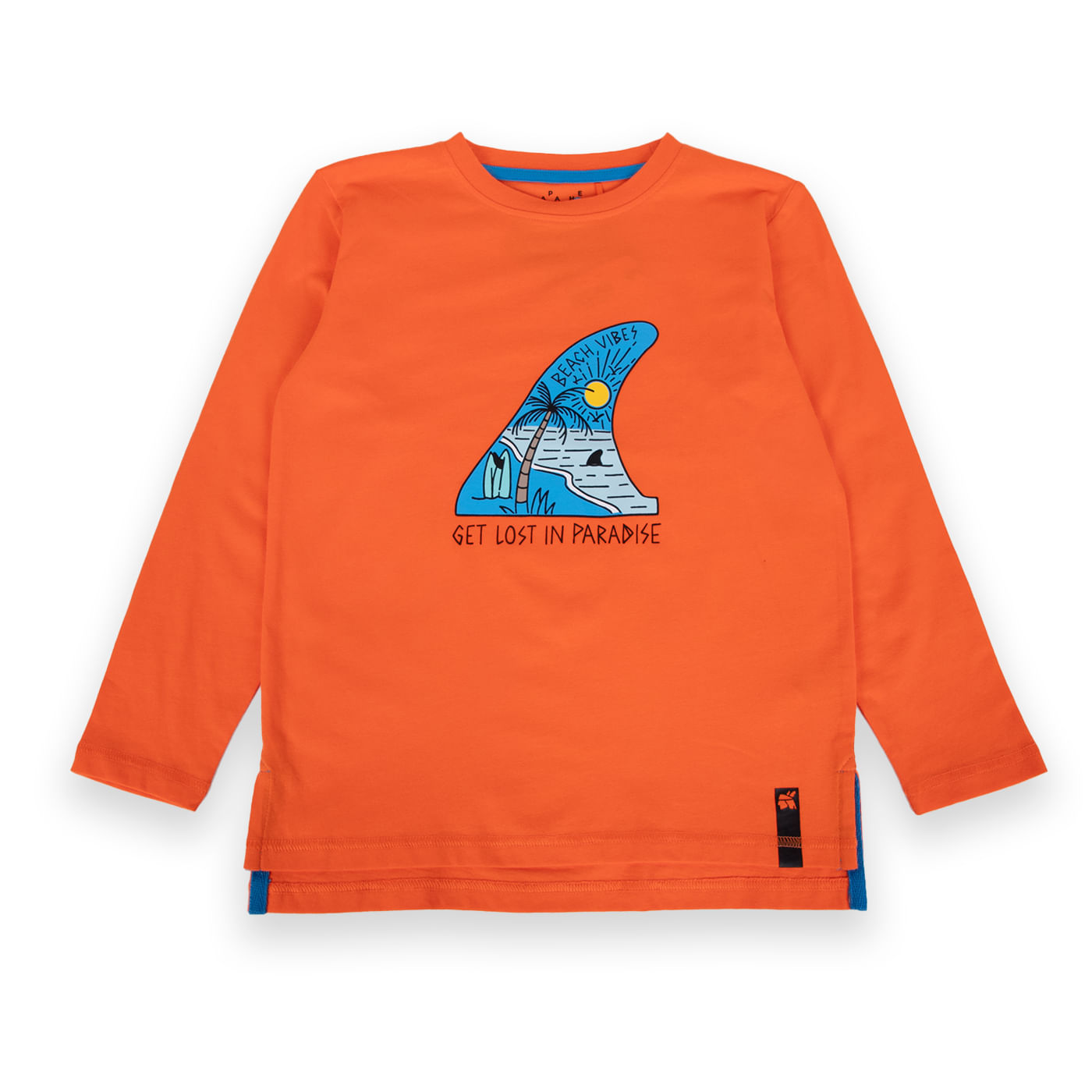 Polera Niño Naranja 