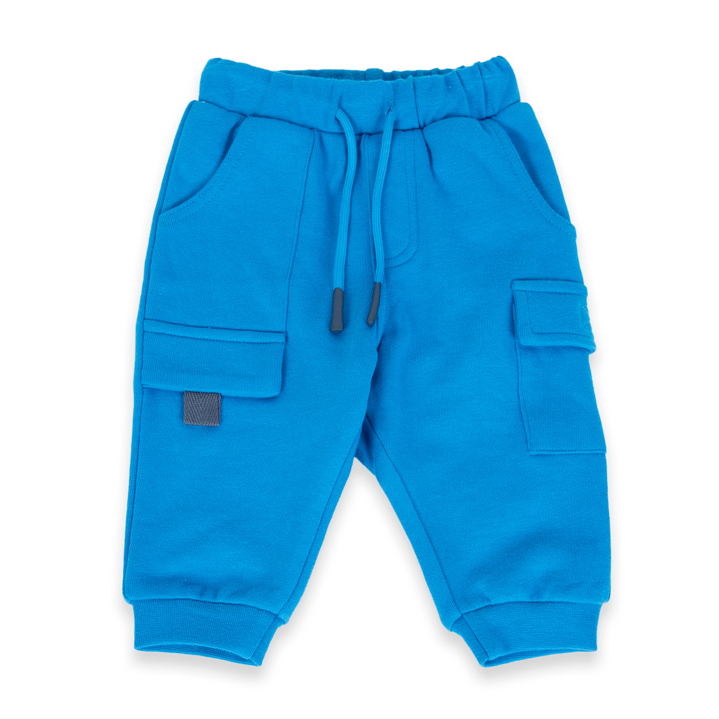 Pantalón Buzo Bebé niño Azul eléctrico 