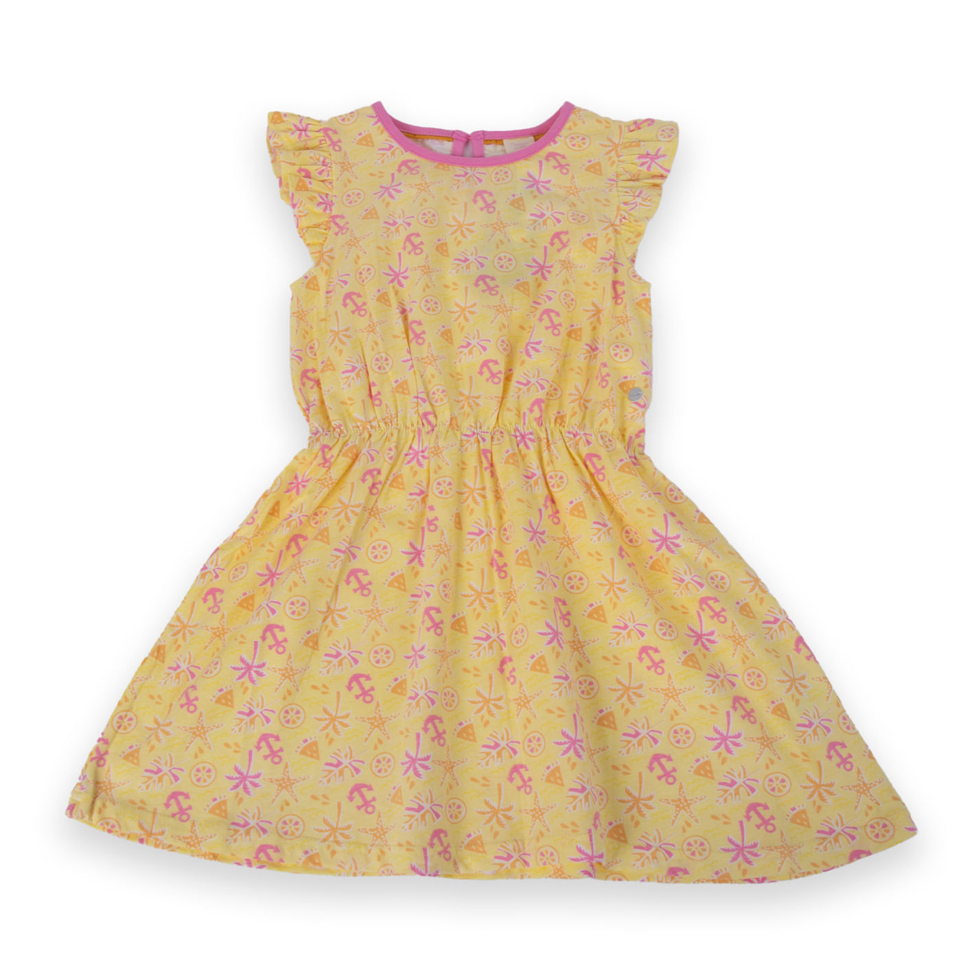 Vestido Niña Amarillo 