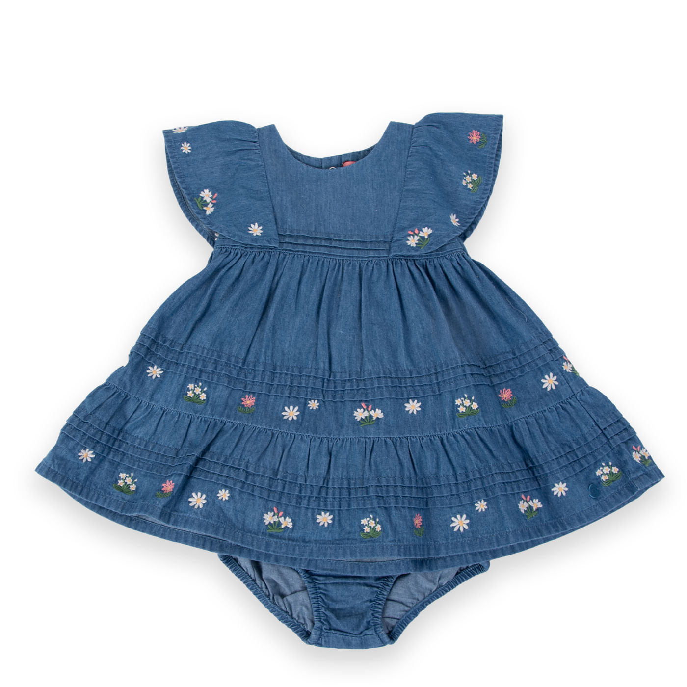 Vestido Bebé Niña Denim 