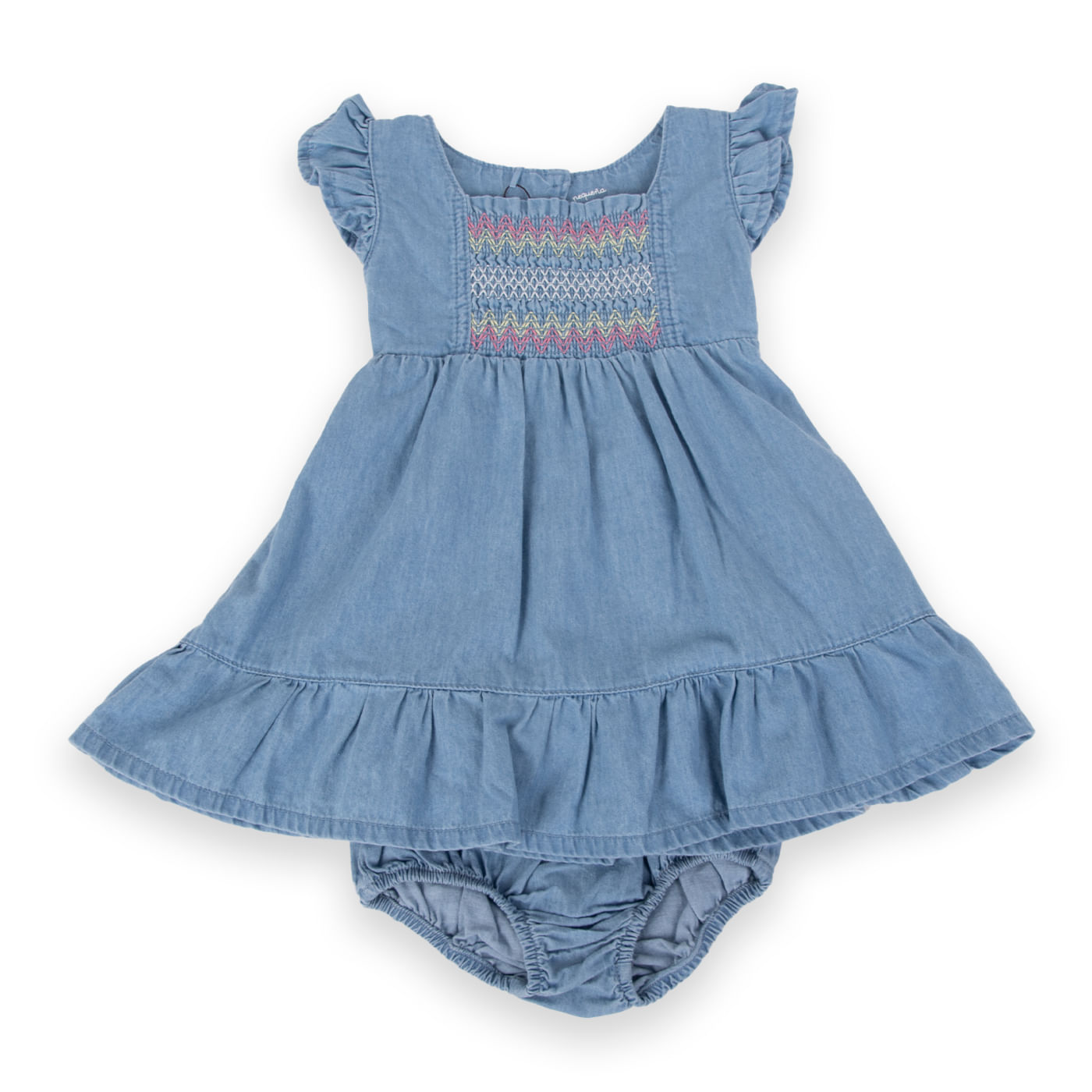 Vestido Bebé Niña Denim 