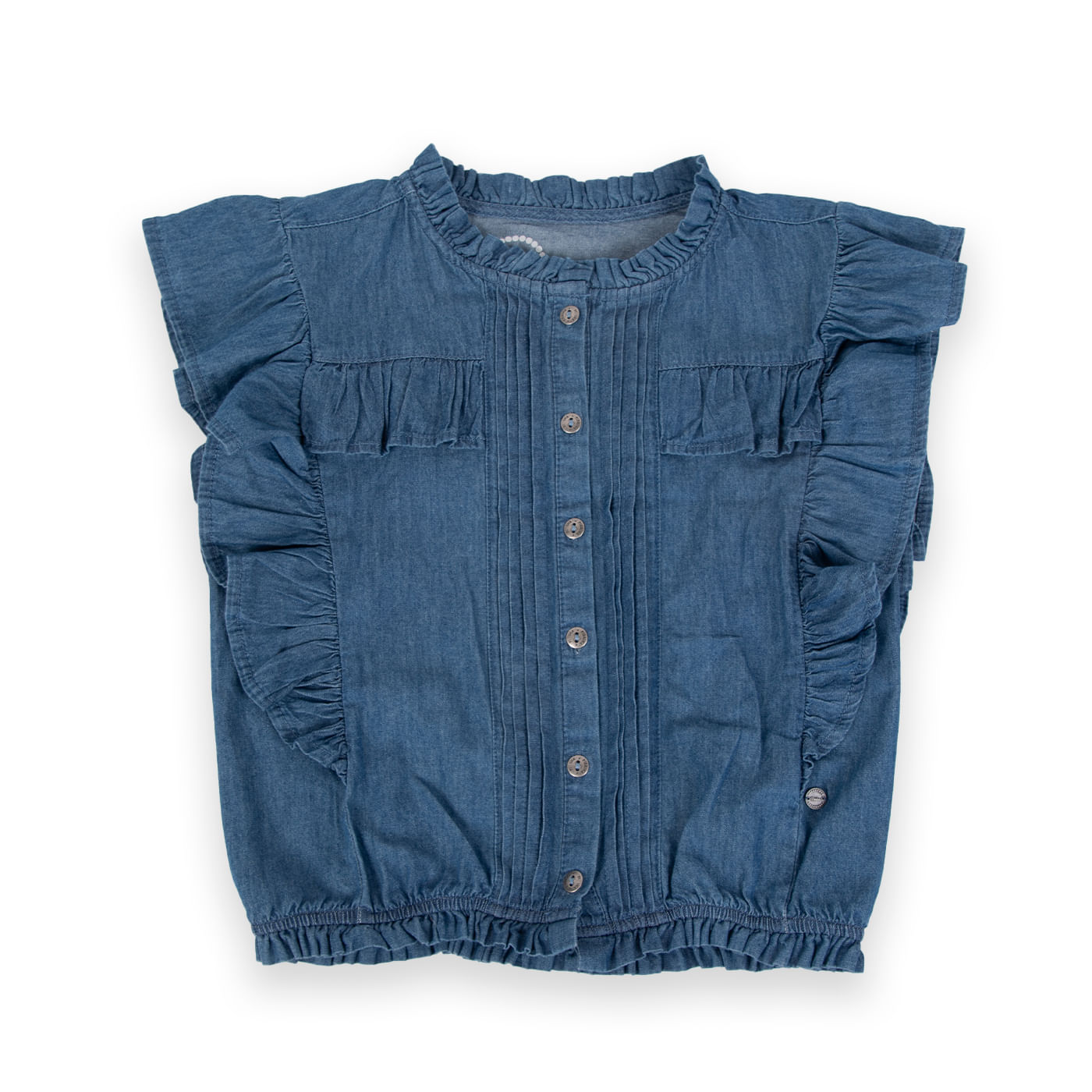 Blusa Niña Denim 