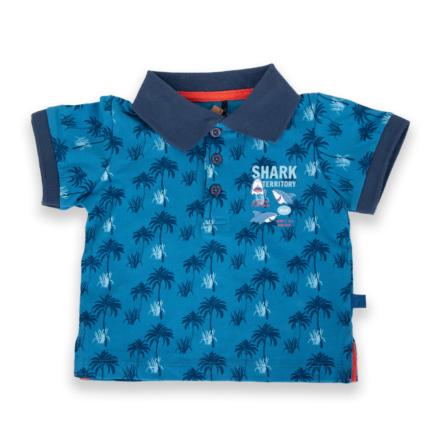 Polera Bebé Niño Azul