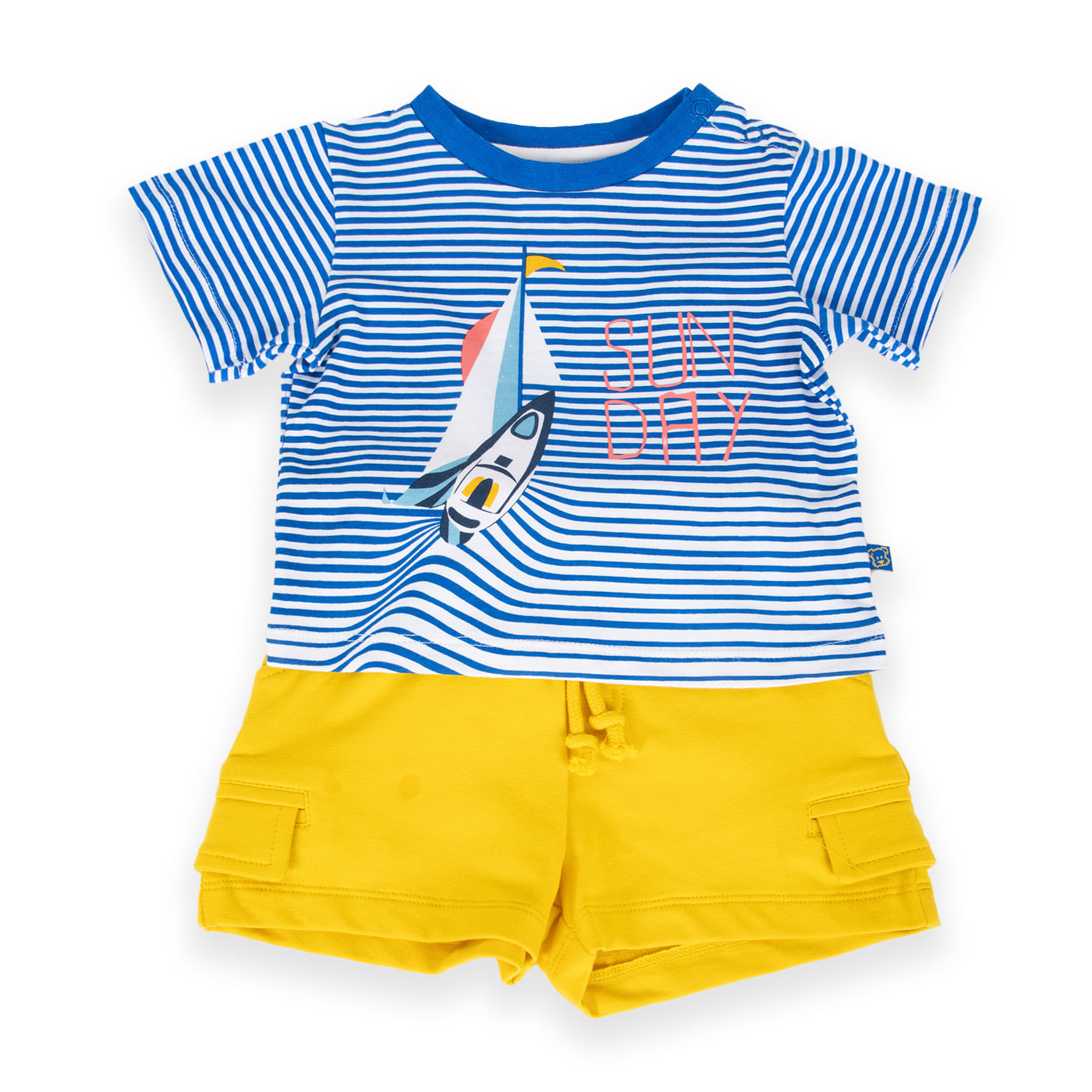 Conjunto Bebé Niño Azul eléctrico