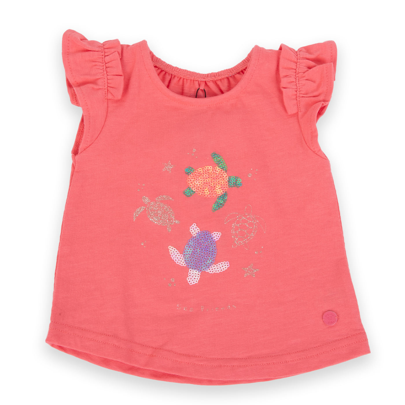 Polera Bebé Niña Coral