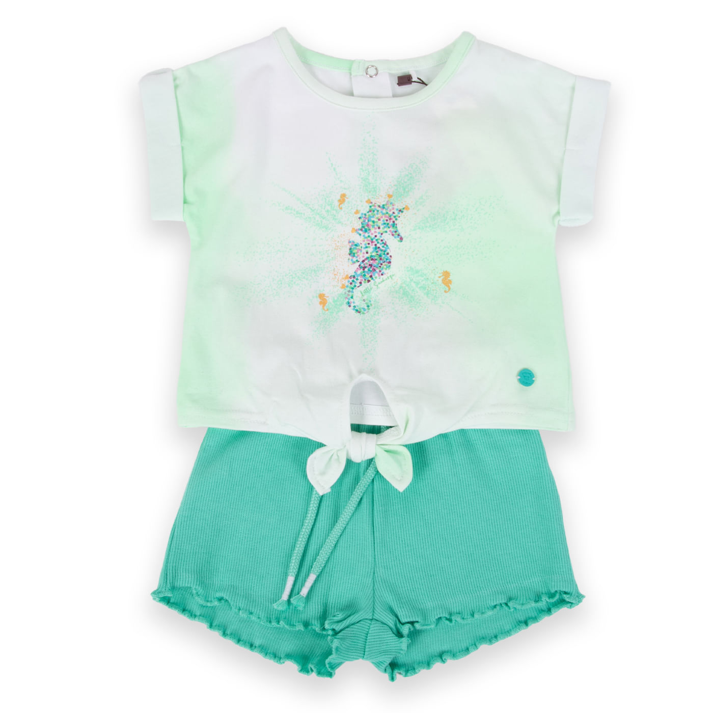 Conjunto Bebé Niña Verde