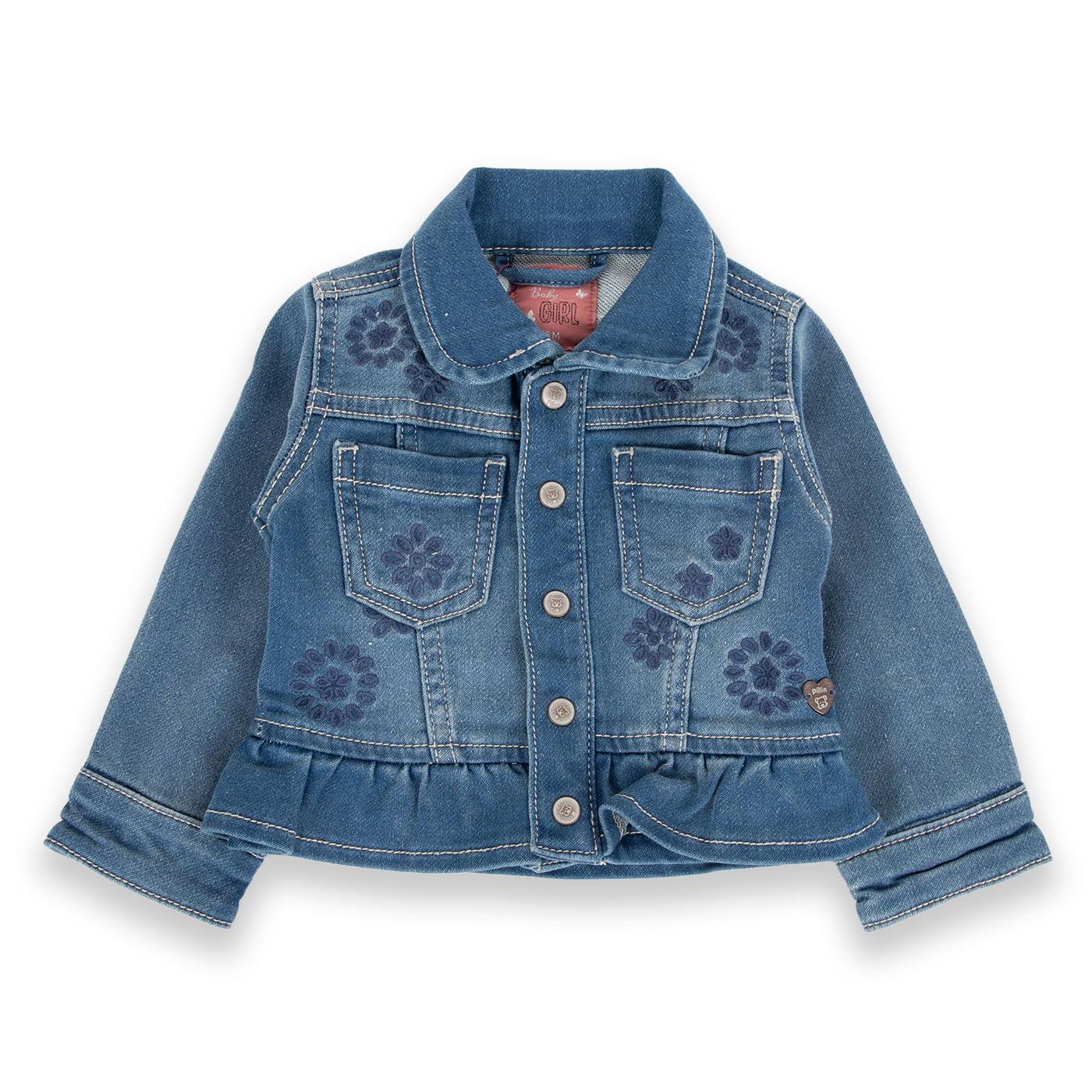 Chaqueta Bebé Niña Denim