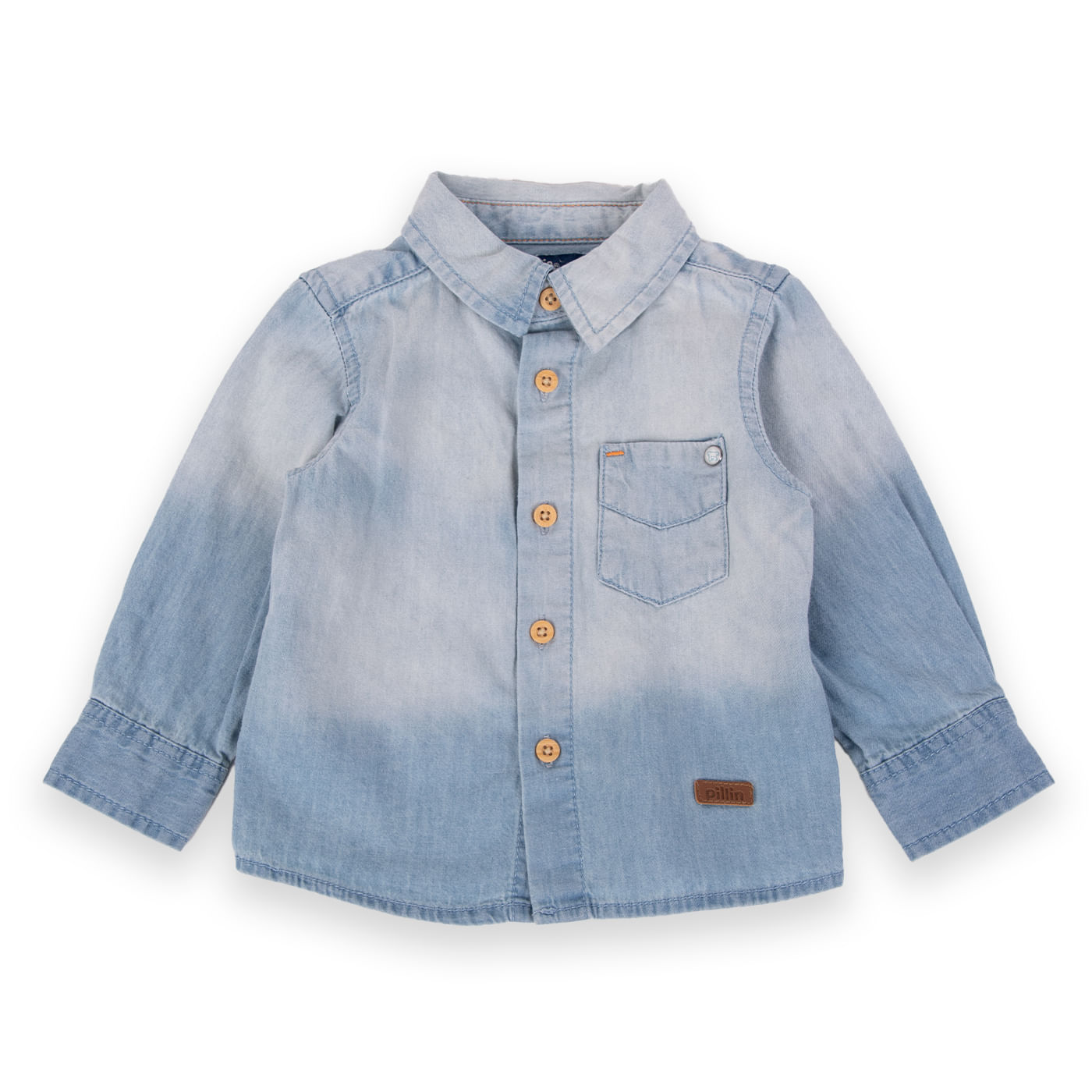 Camisa Bebé Niño Denim