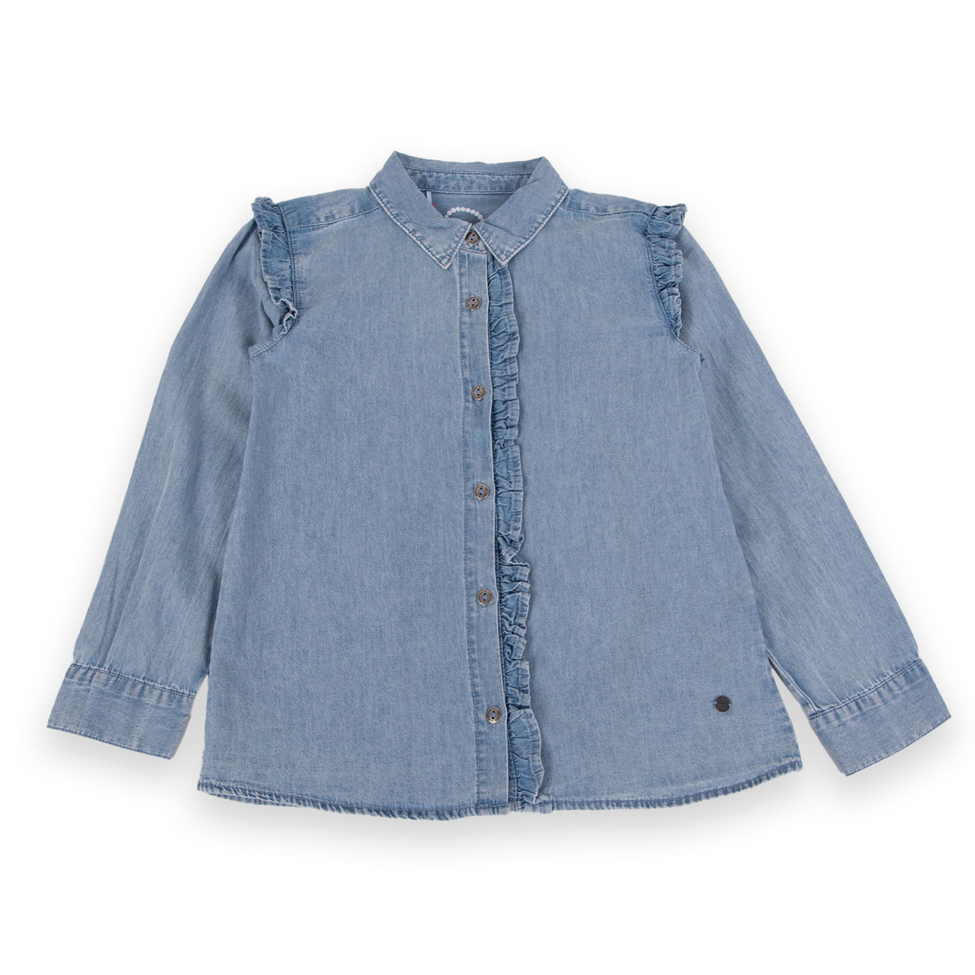 Blusa Niña Denim