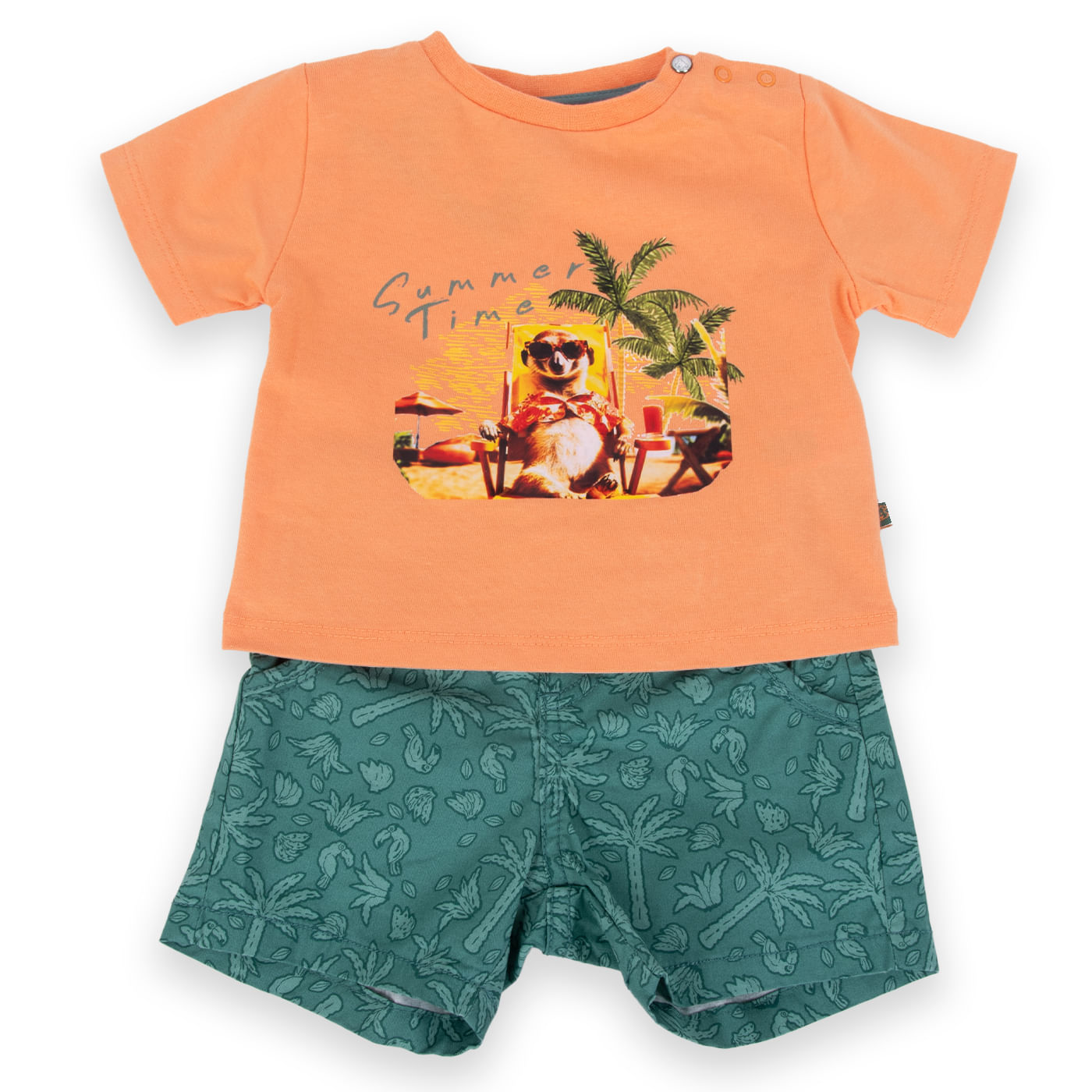 Conjunto Bebé Niño Naranja