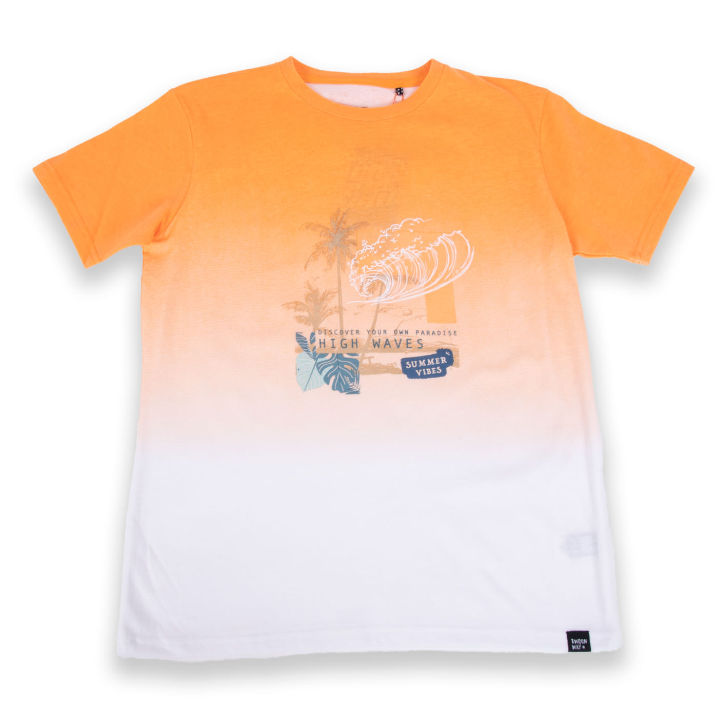 Polera Niño Naranja